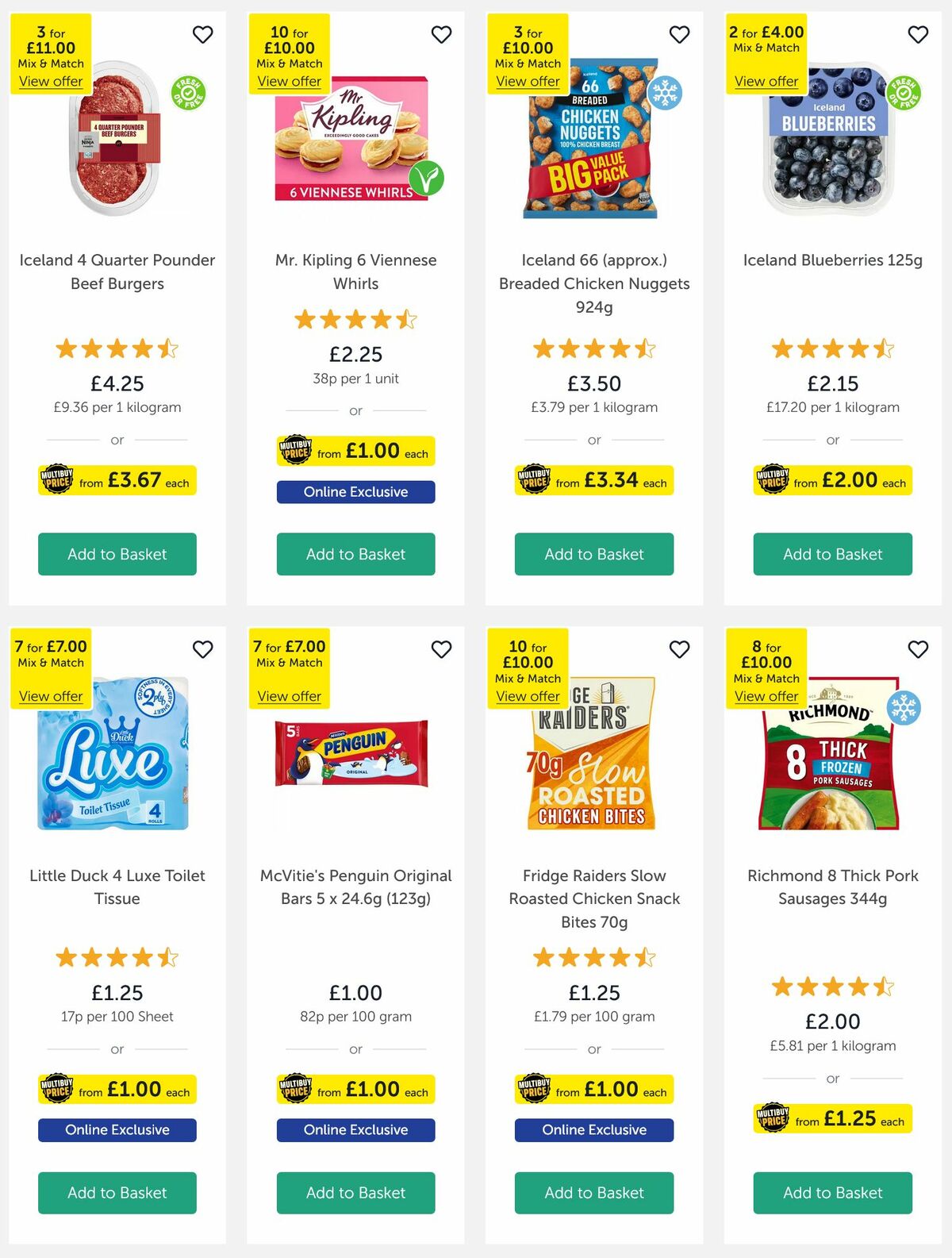 Iceland Offers from 25 July