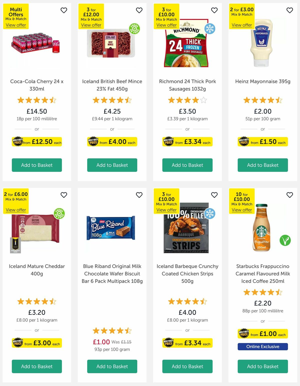 Iceland Offers from 25 July