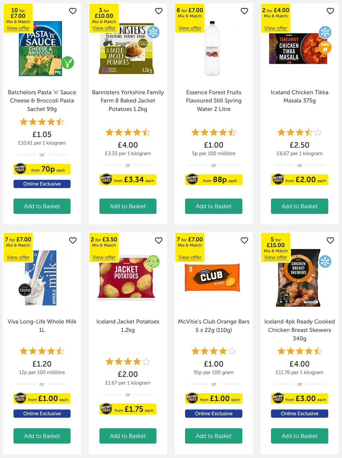 Iceland Offers from 25 July