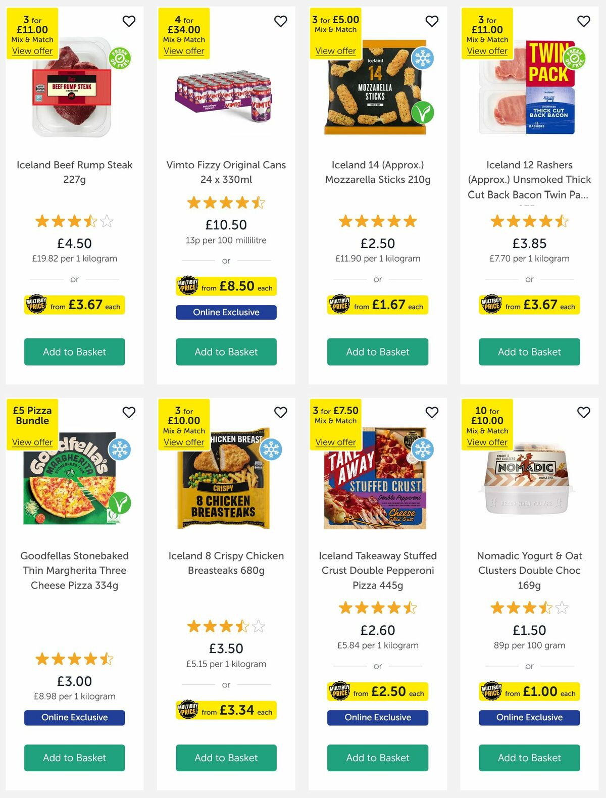 Iceland Offers from 25 July