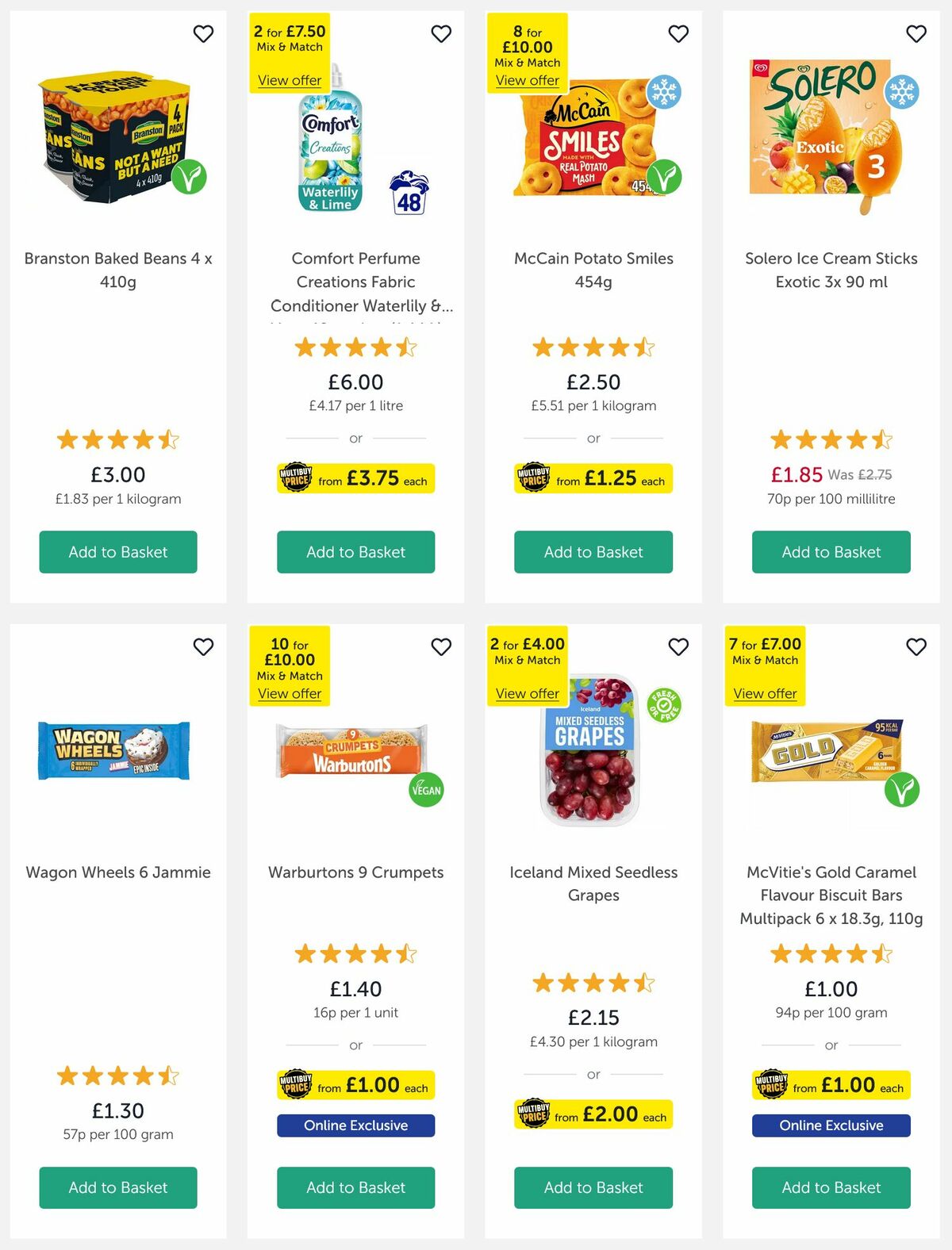 Iceland Offers from 25 July