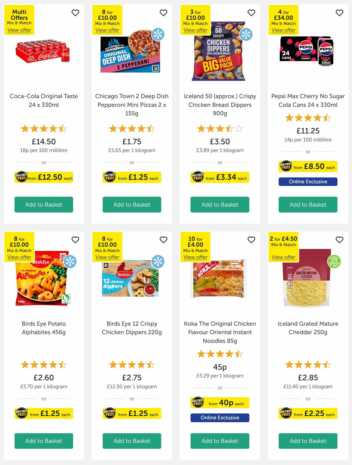 Iceland Offers from 25 July