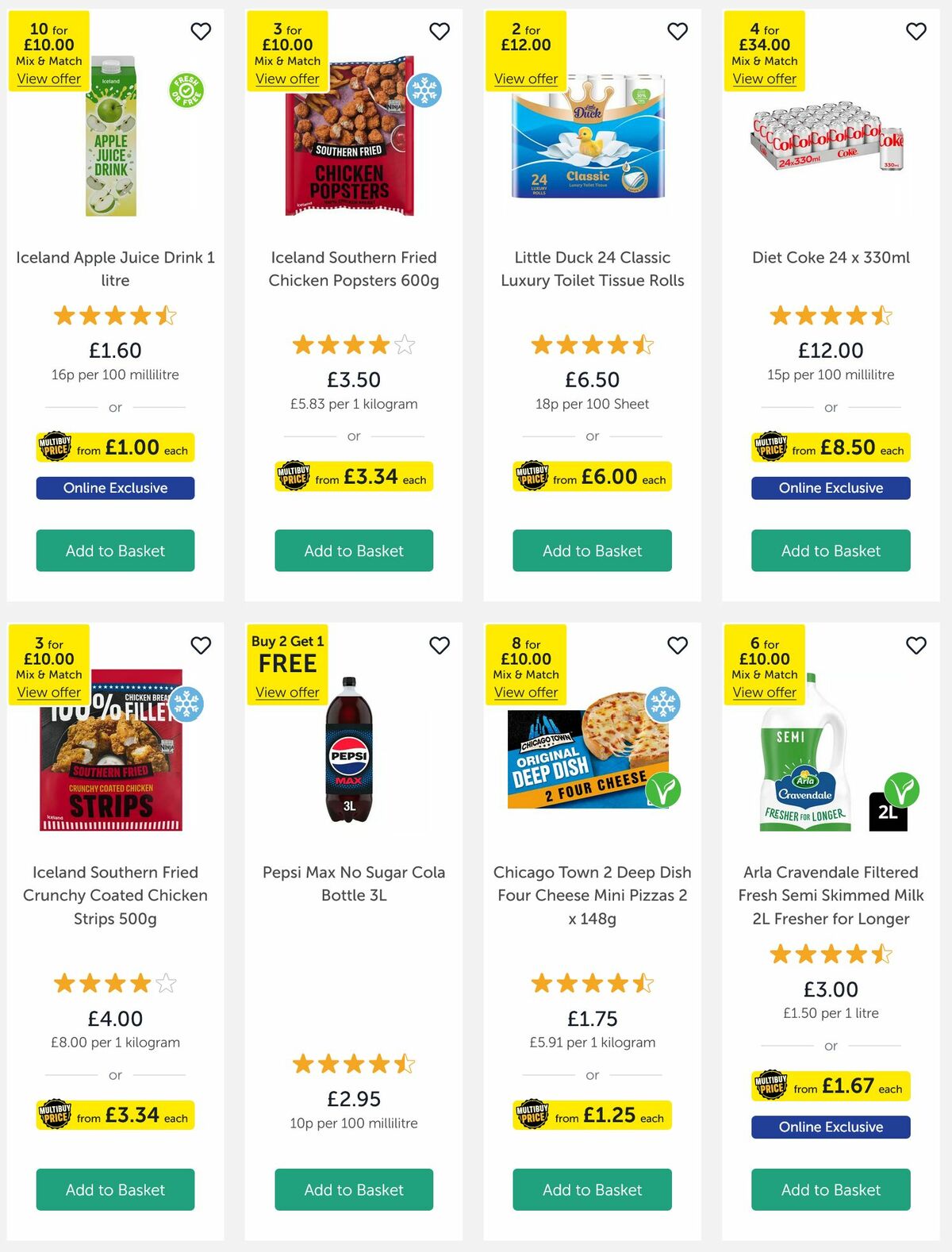 Iceland Offers from 25 July