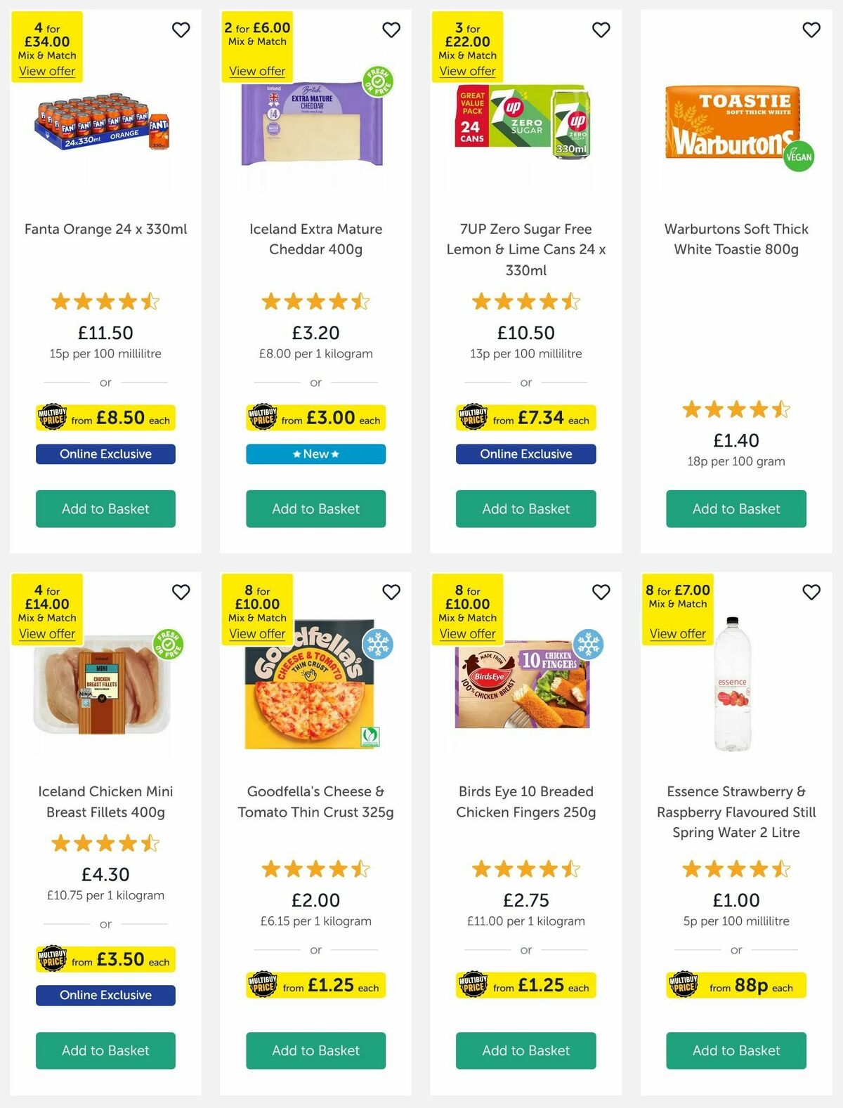 Iceland Offers from 1 August