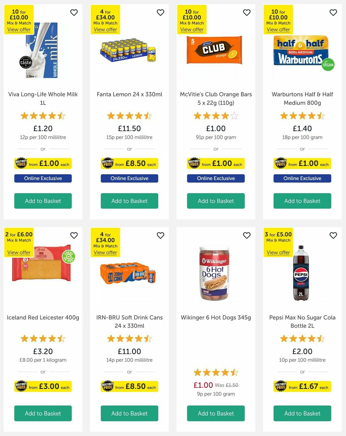 Iceland Offers from 1 August