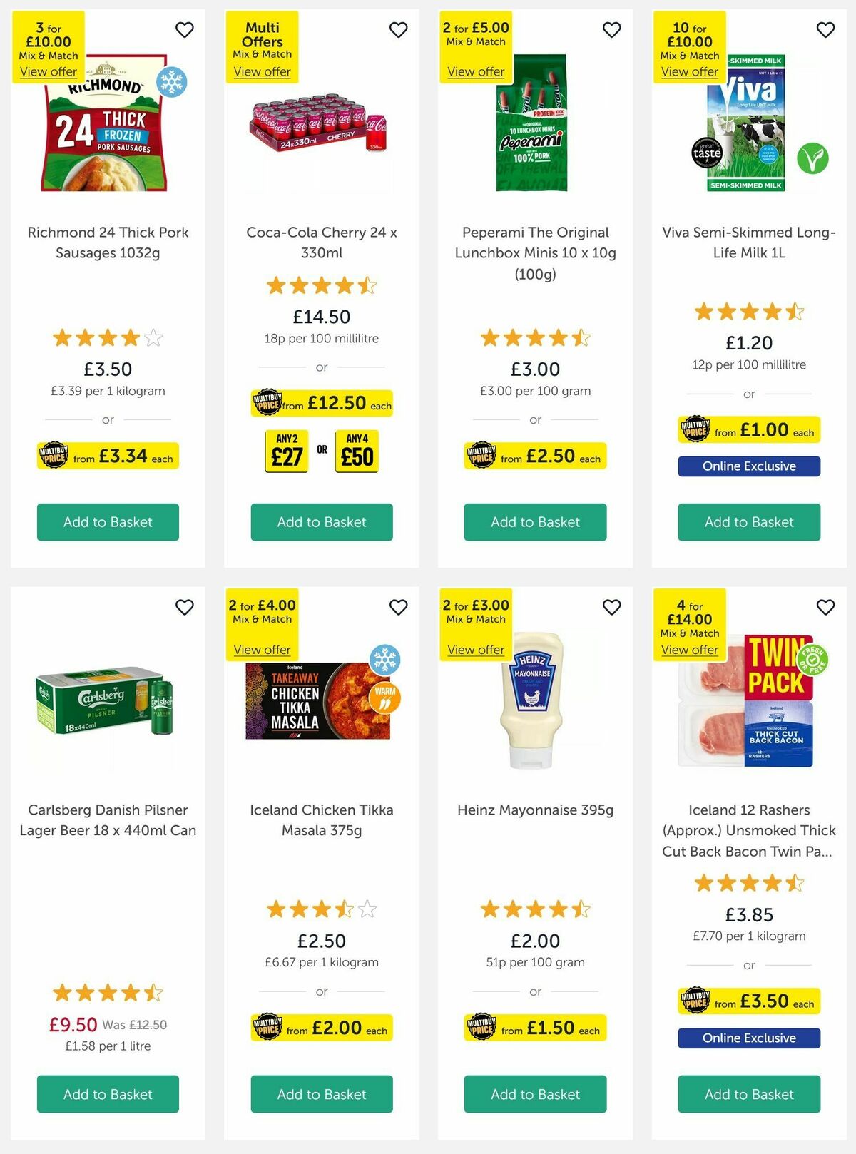 Iceland Offers from 1 August