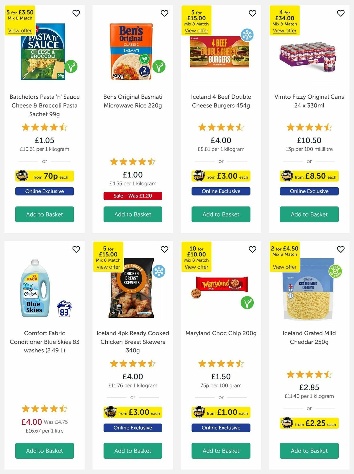 Iceland Offers from 1 August