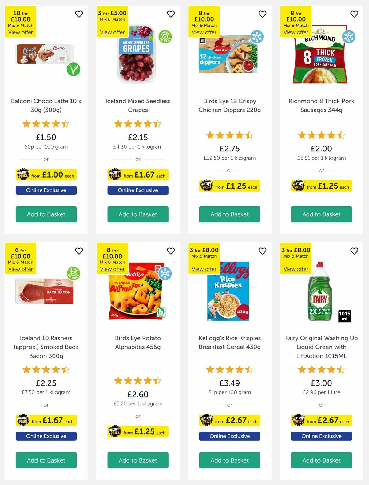 Iceland Offers from 1 August