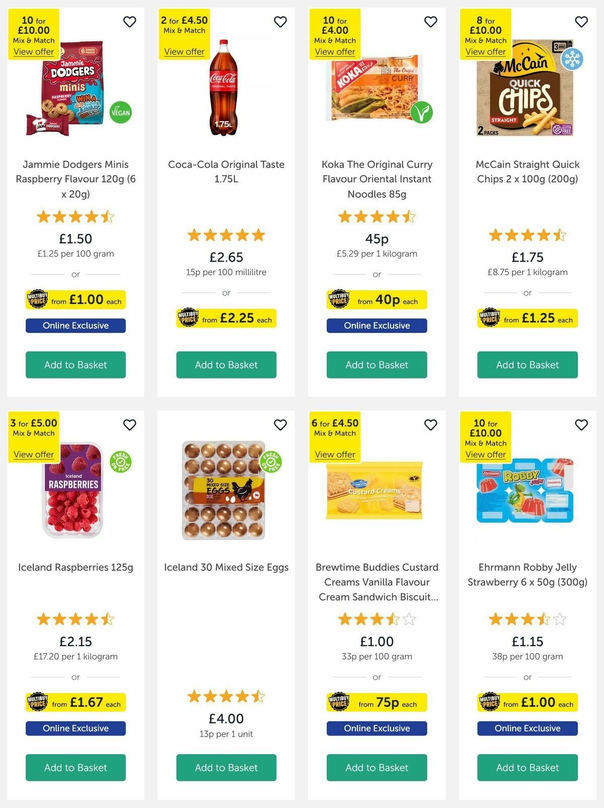 Iceland Offers from 1 August