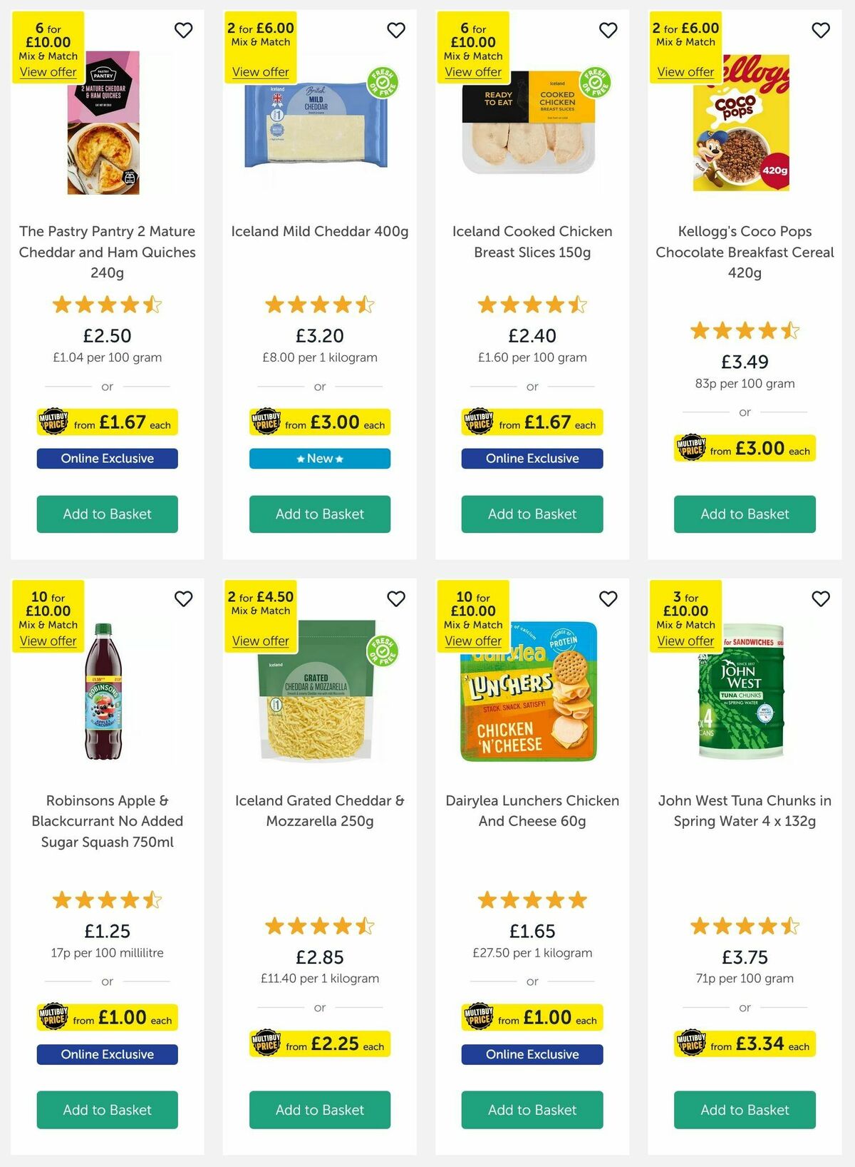 Iceland Offers from 1 August