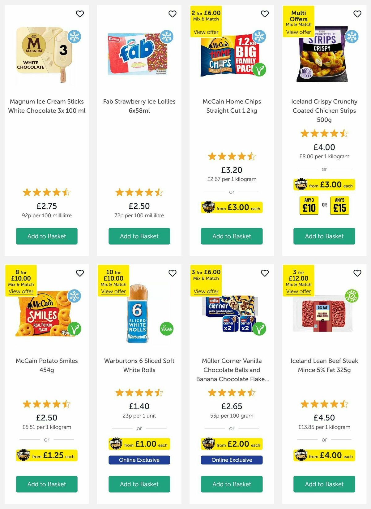 Iceland Offers from 1 August