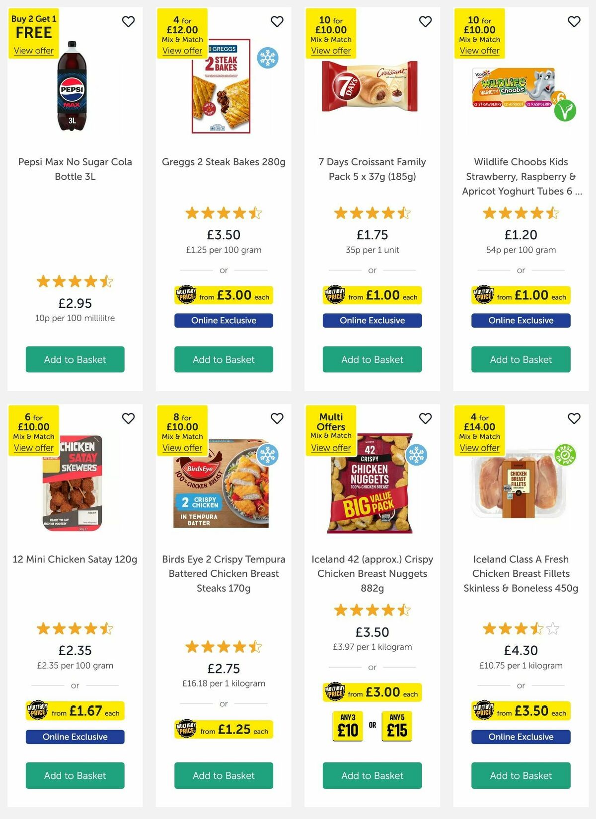 Iceland Offers from 1 August