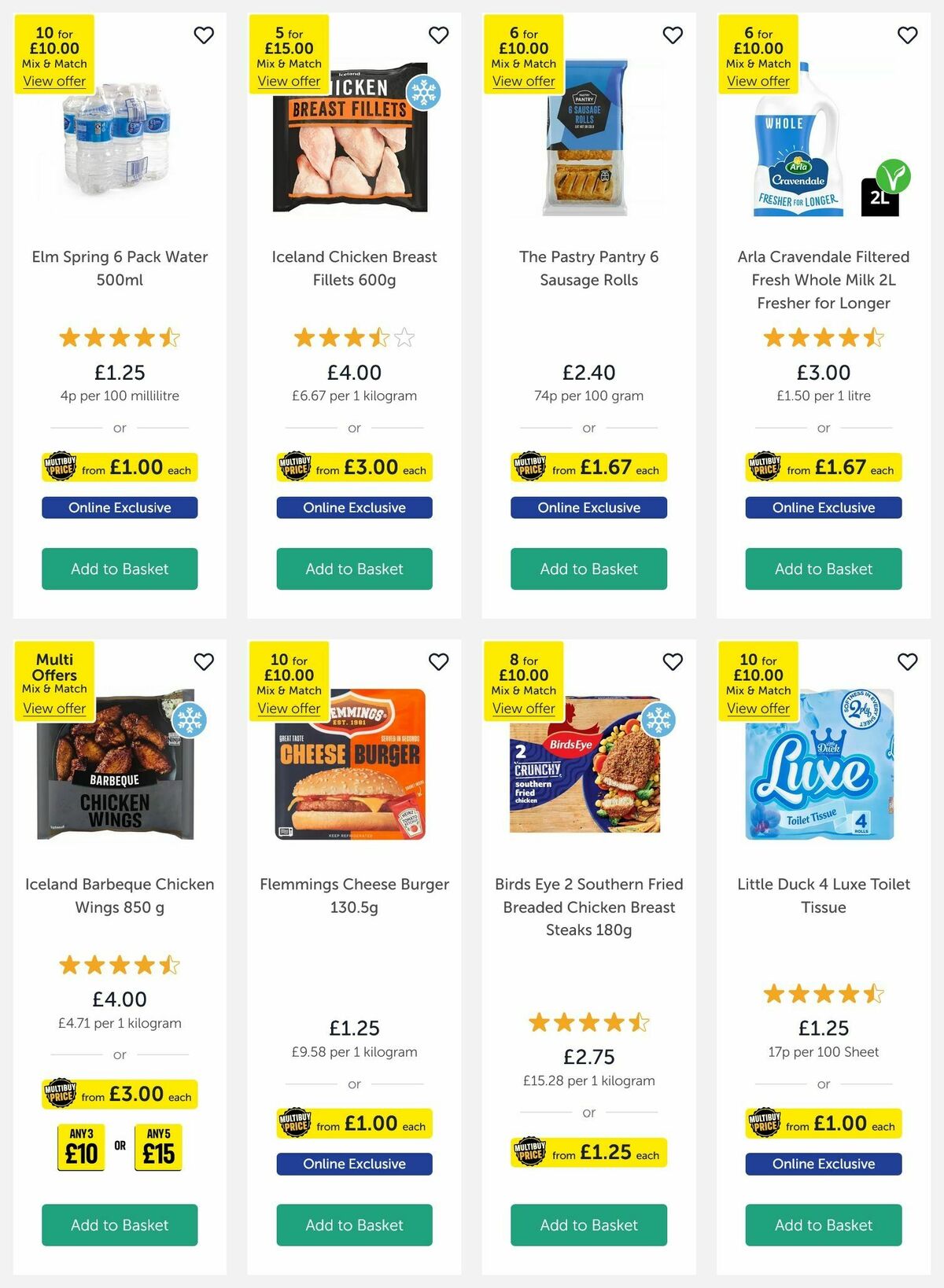 Iceland Offers from 1 August