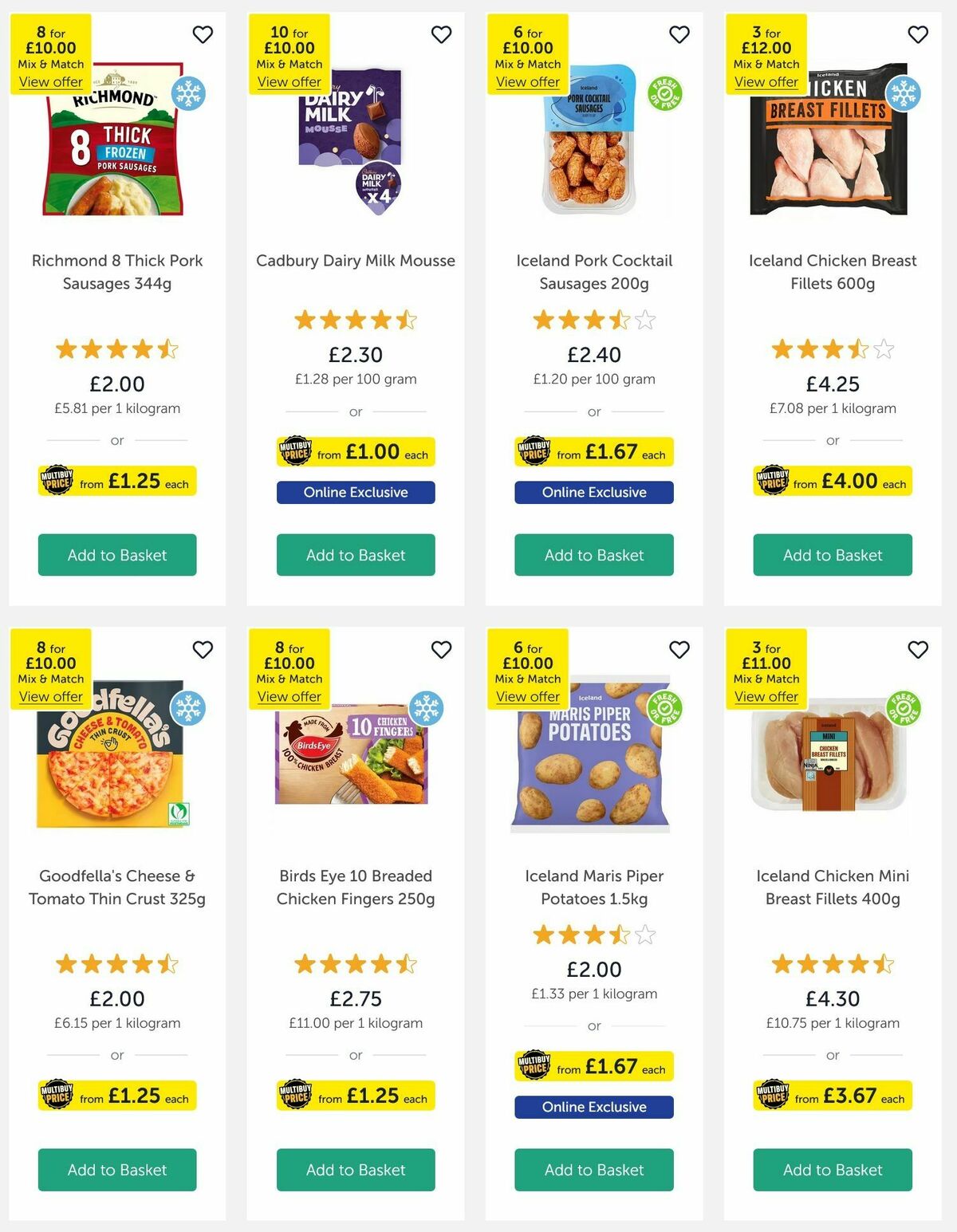 Iceland Offers from 8 August