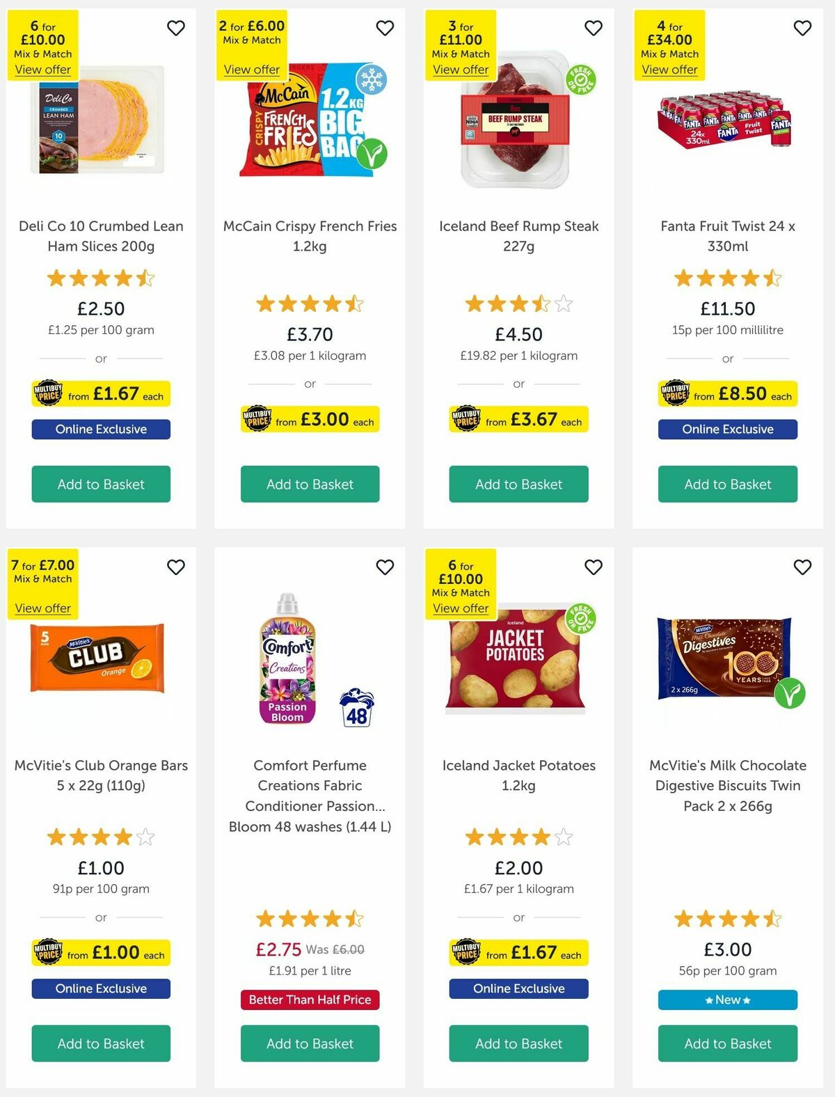 Iceland Offers from 8 August