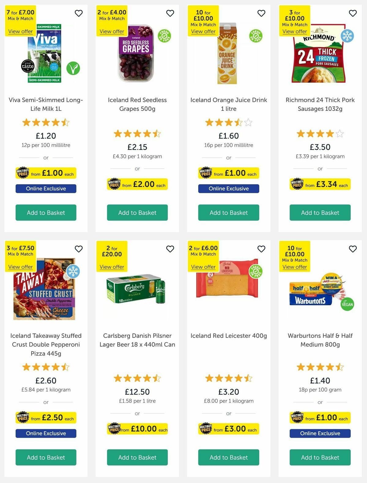 Iceland Offers from 8 August