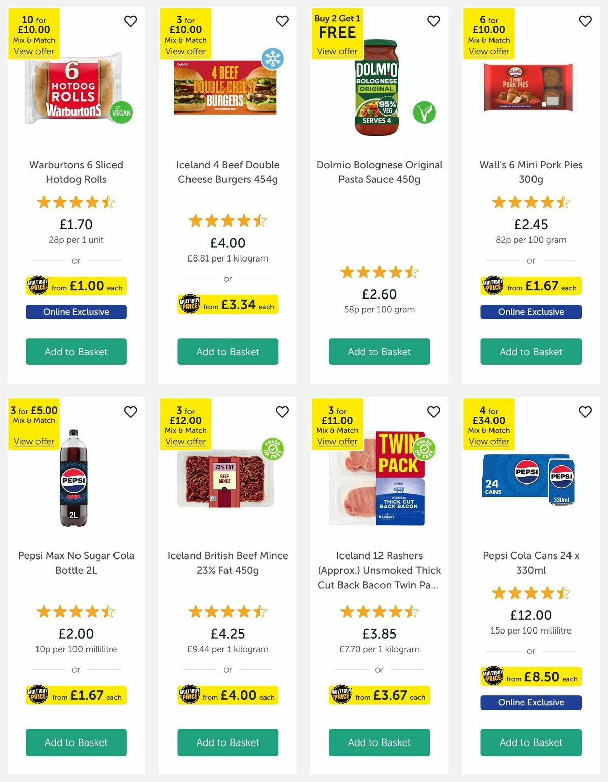 Iceland Offers from 8 August