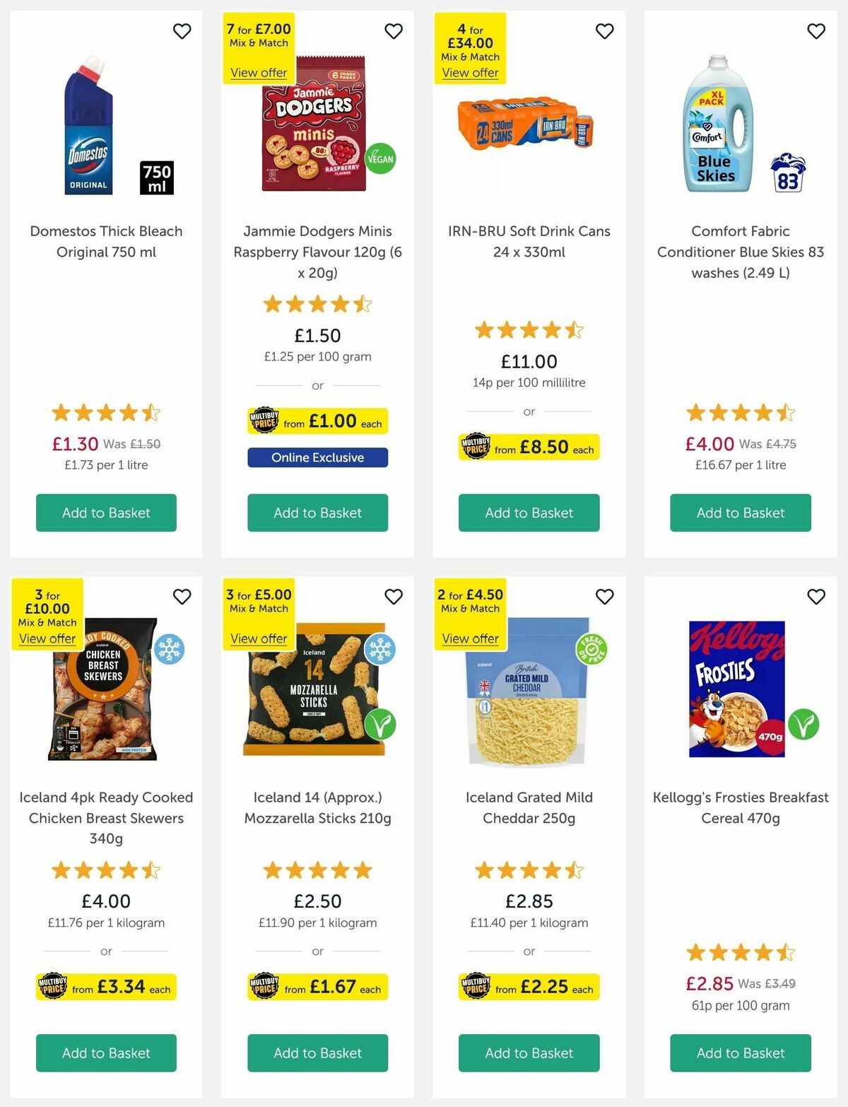 Iceland Offers from 8 August