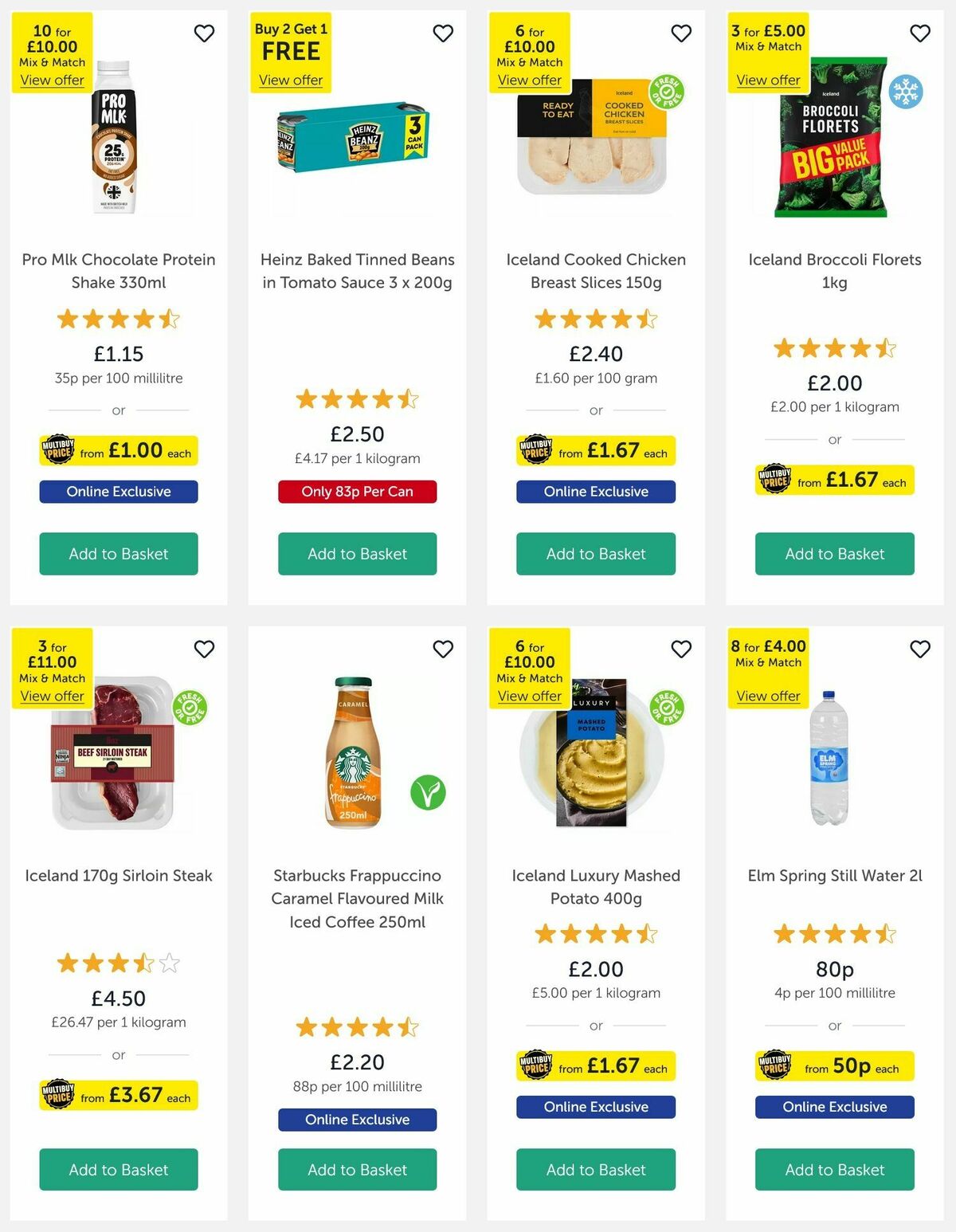 Iceland Offers from 8 August