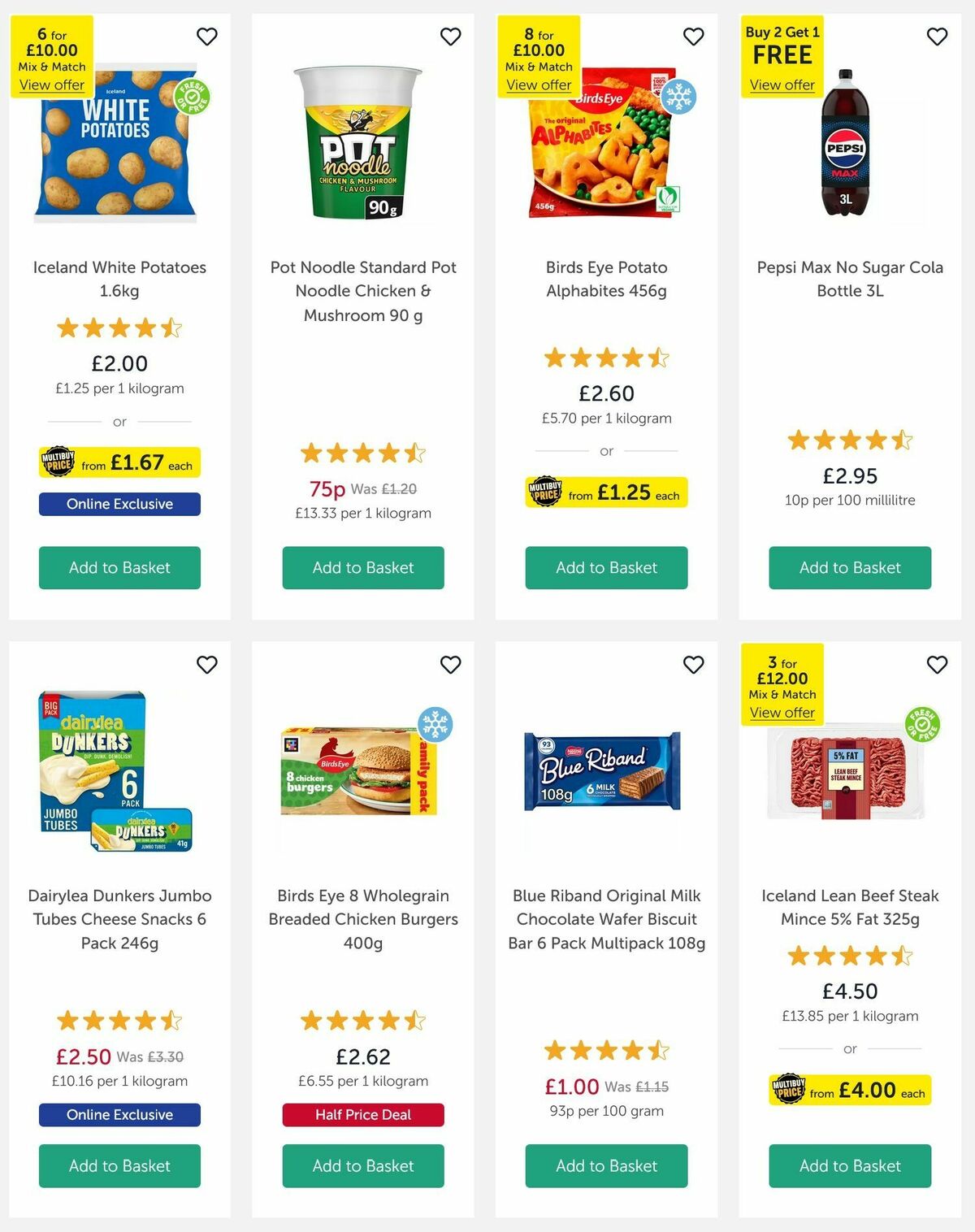 Iceland Offers from 8 August