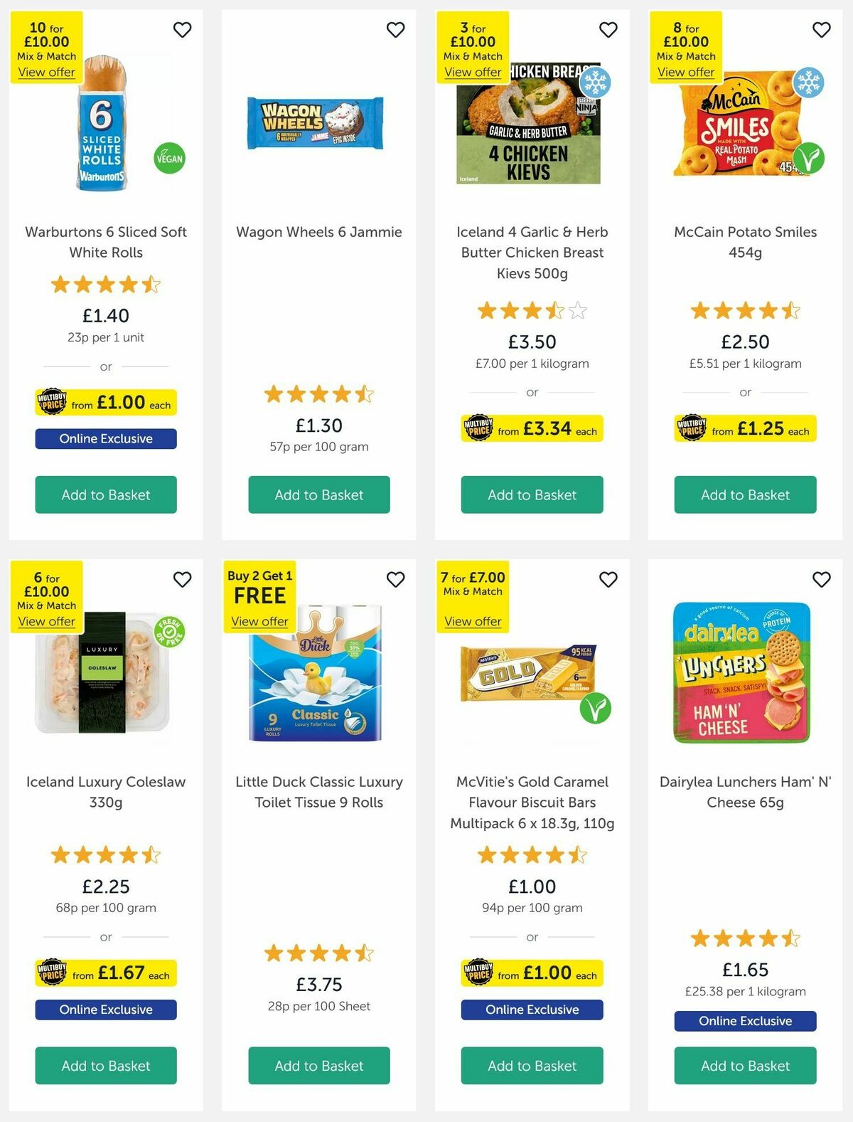 Iceland Offers from 8 August