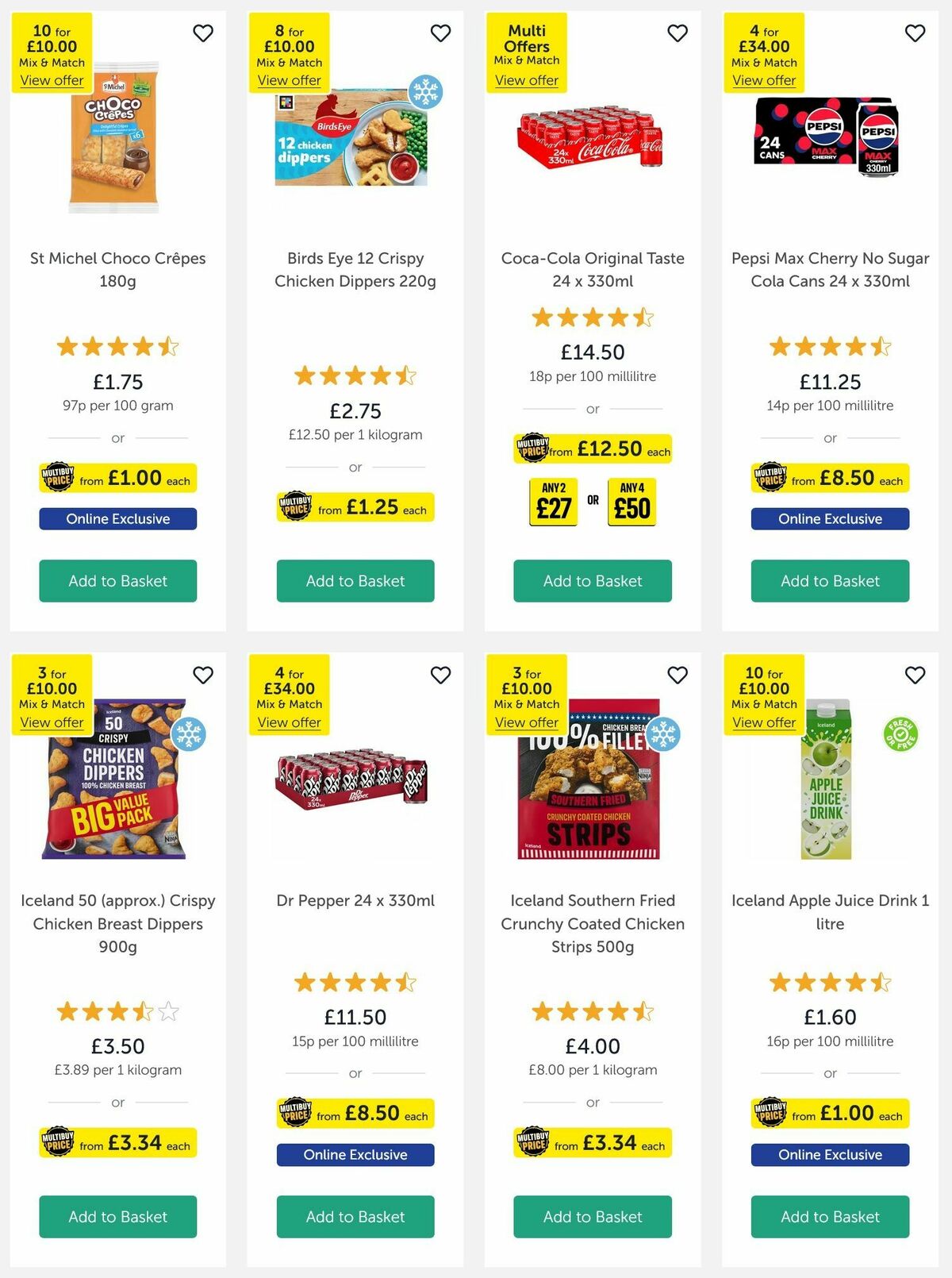 Iceland Offers from 8 August