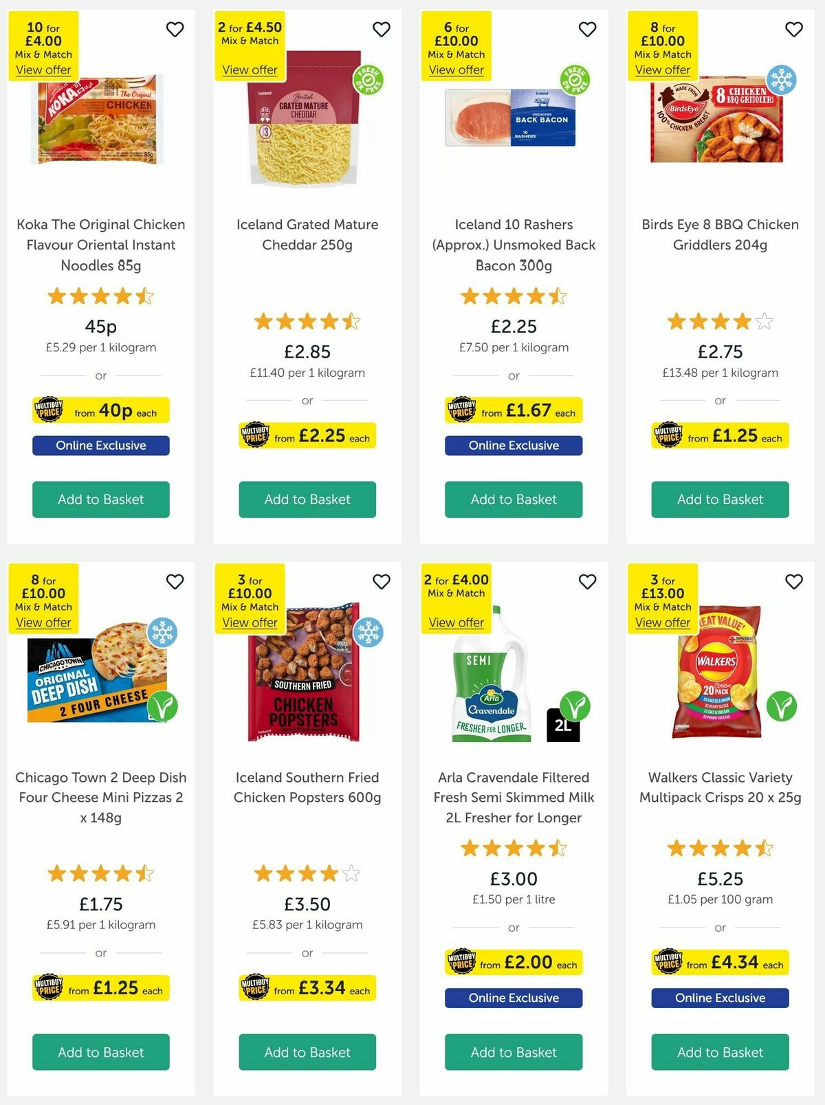 Iceland Offers from 8 August