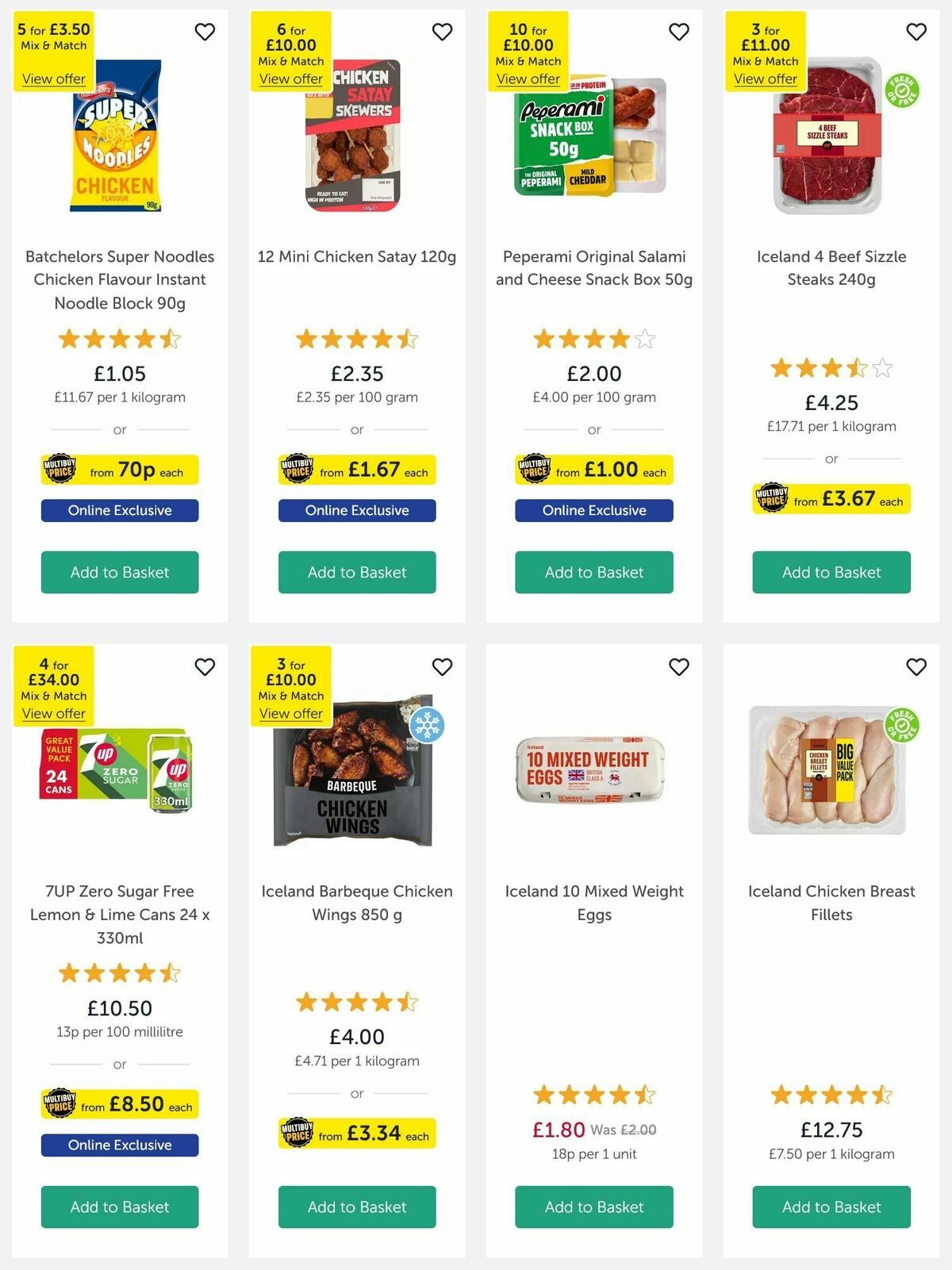 Iceland Offers from 8 August