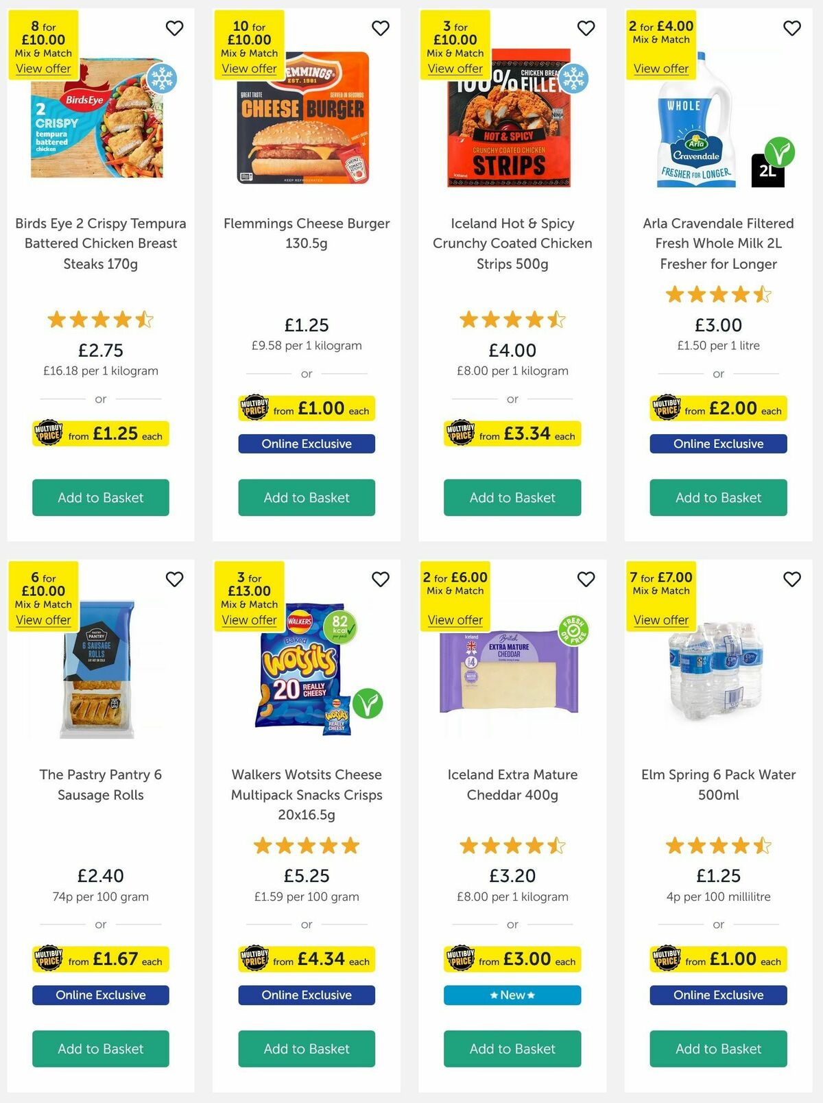 Iceland Offers from 8 August