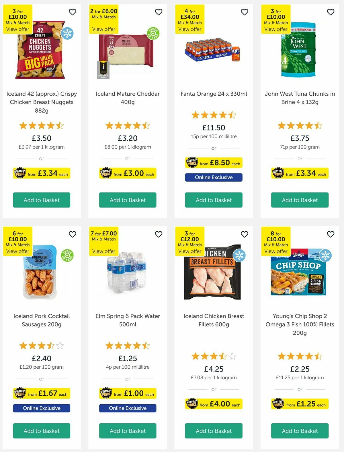 Iceland Offers from 22 August