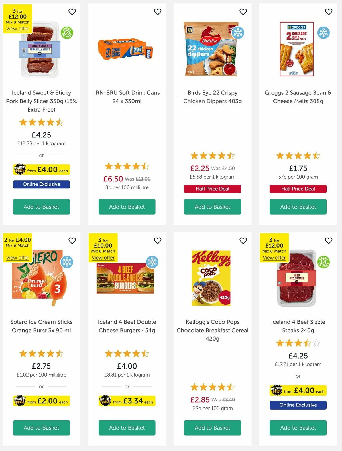 Iceland Offers from 22 August