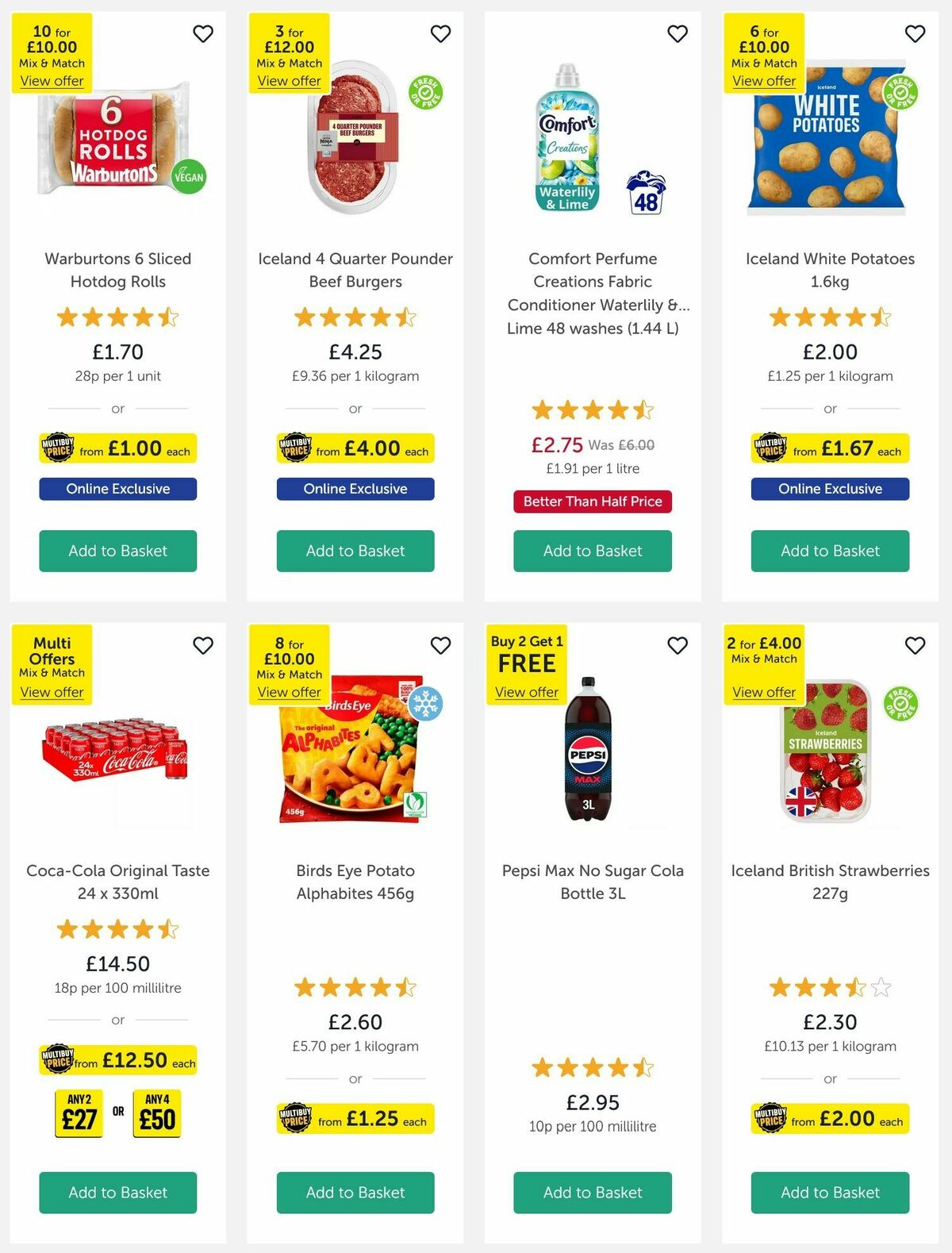 Iceland Offers from 22 August