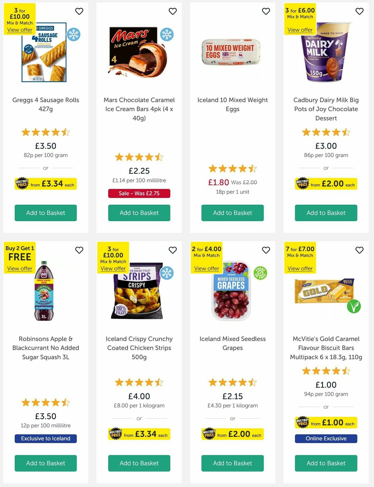 Iceland Offers from 22 August