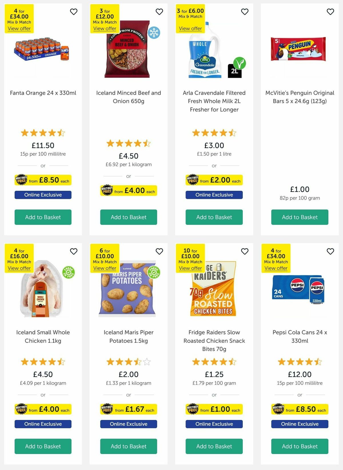 Iceland Offers from 28 August