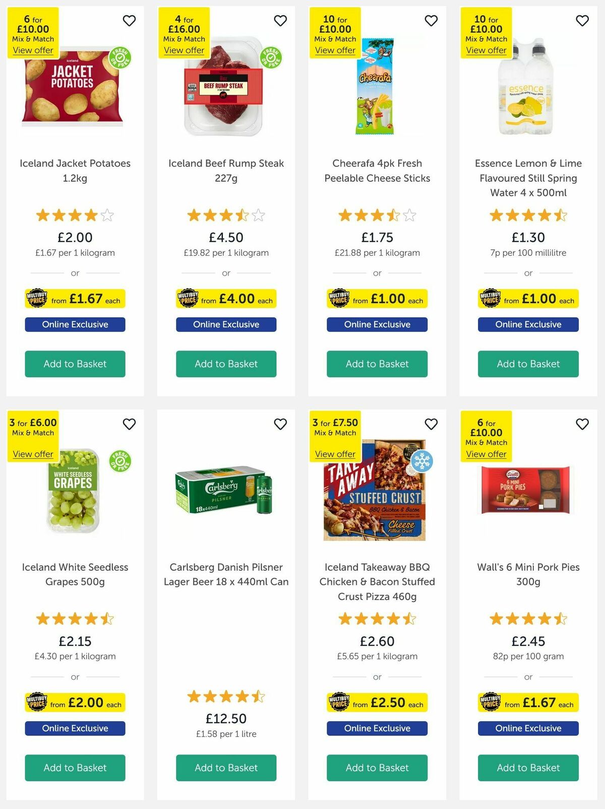 Iceland Offers from 28 August