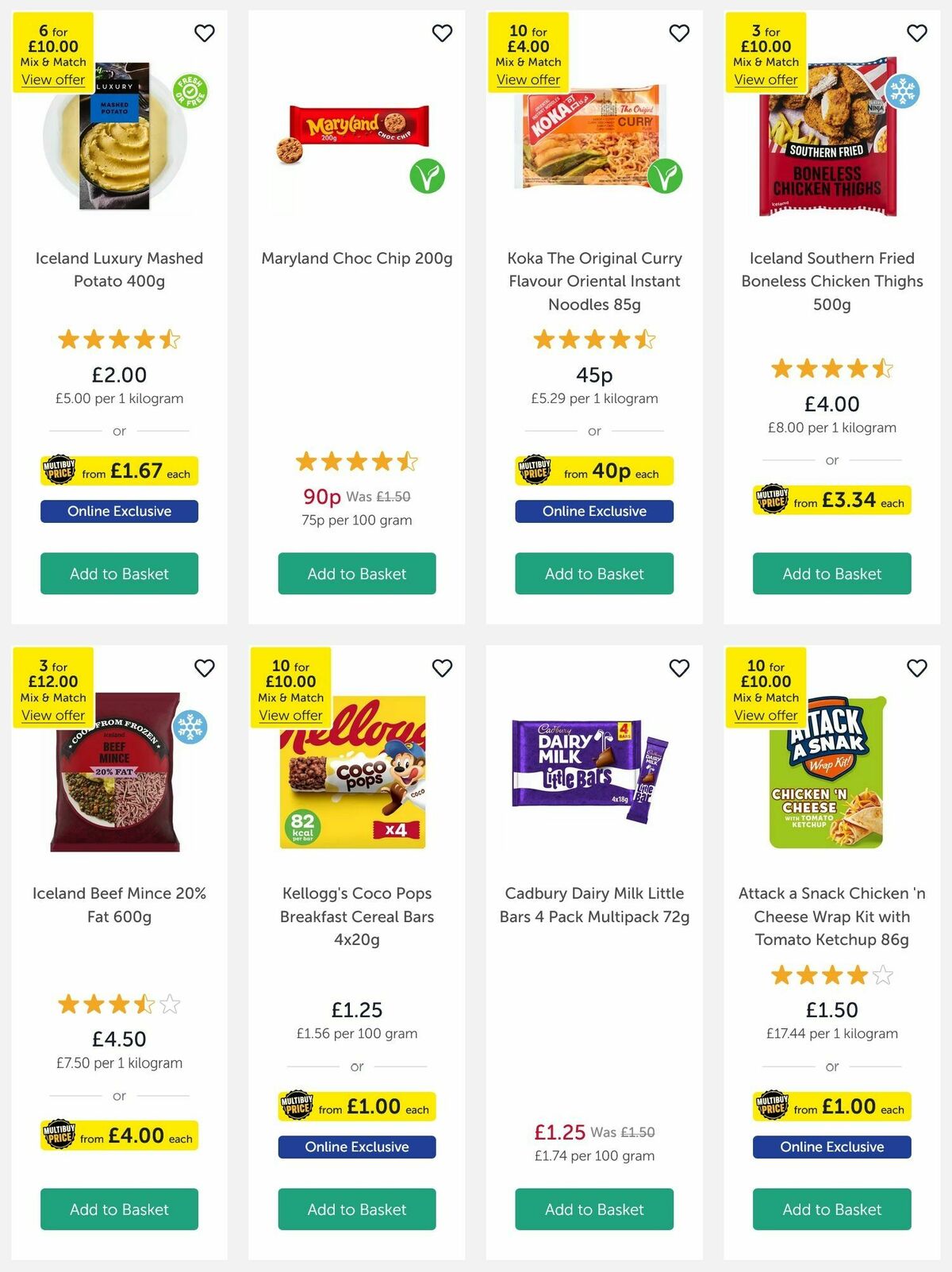 Iceland Offers from 28 August