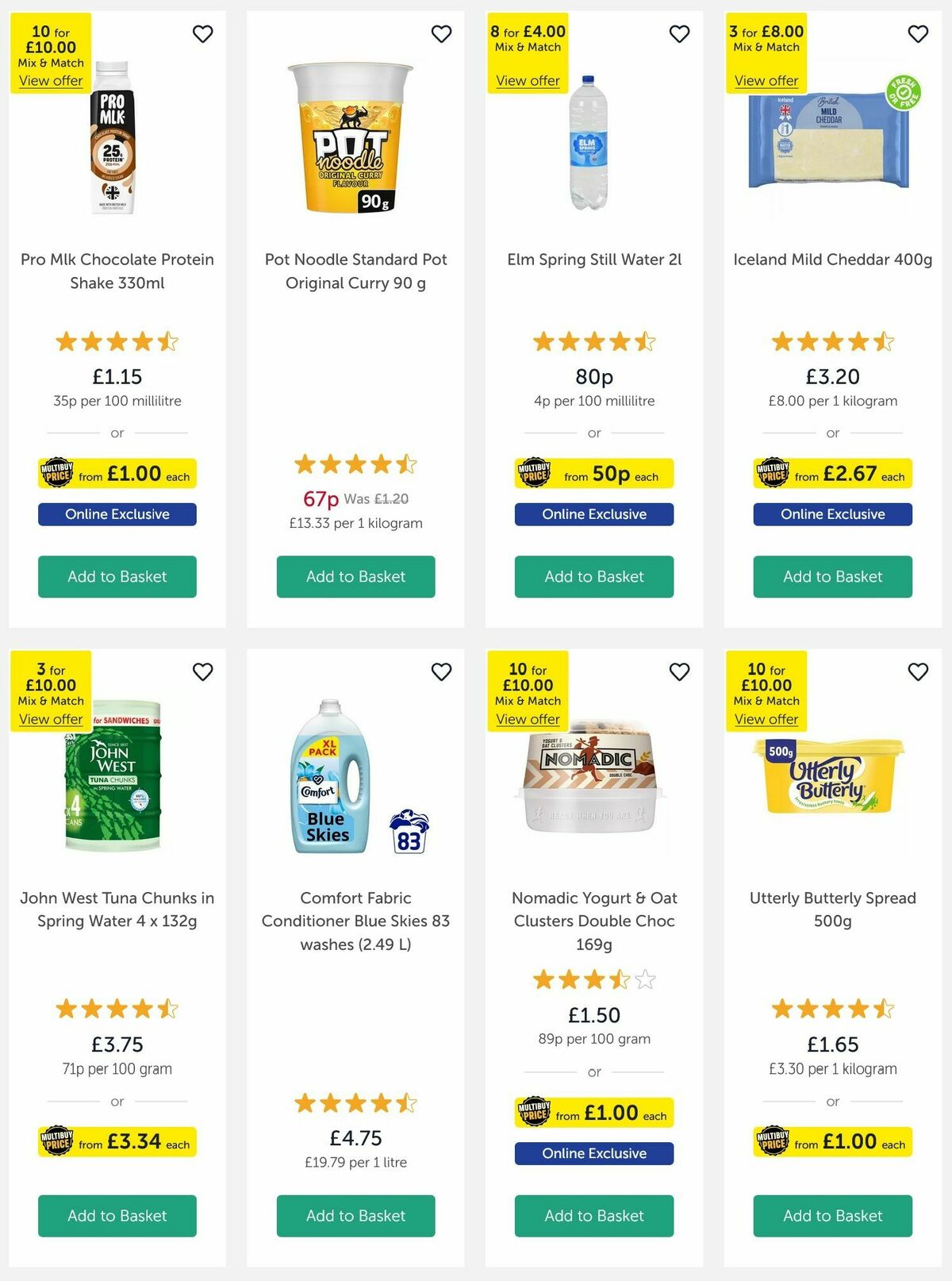 Iceland Offers from 28 August