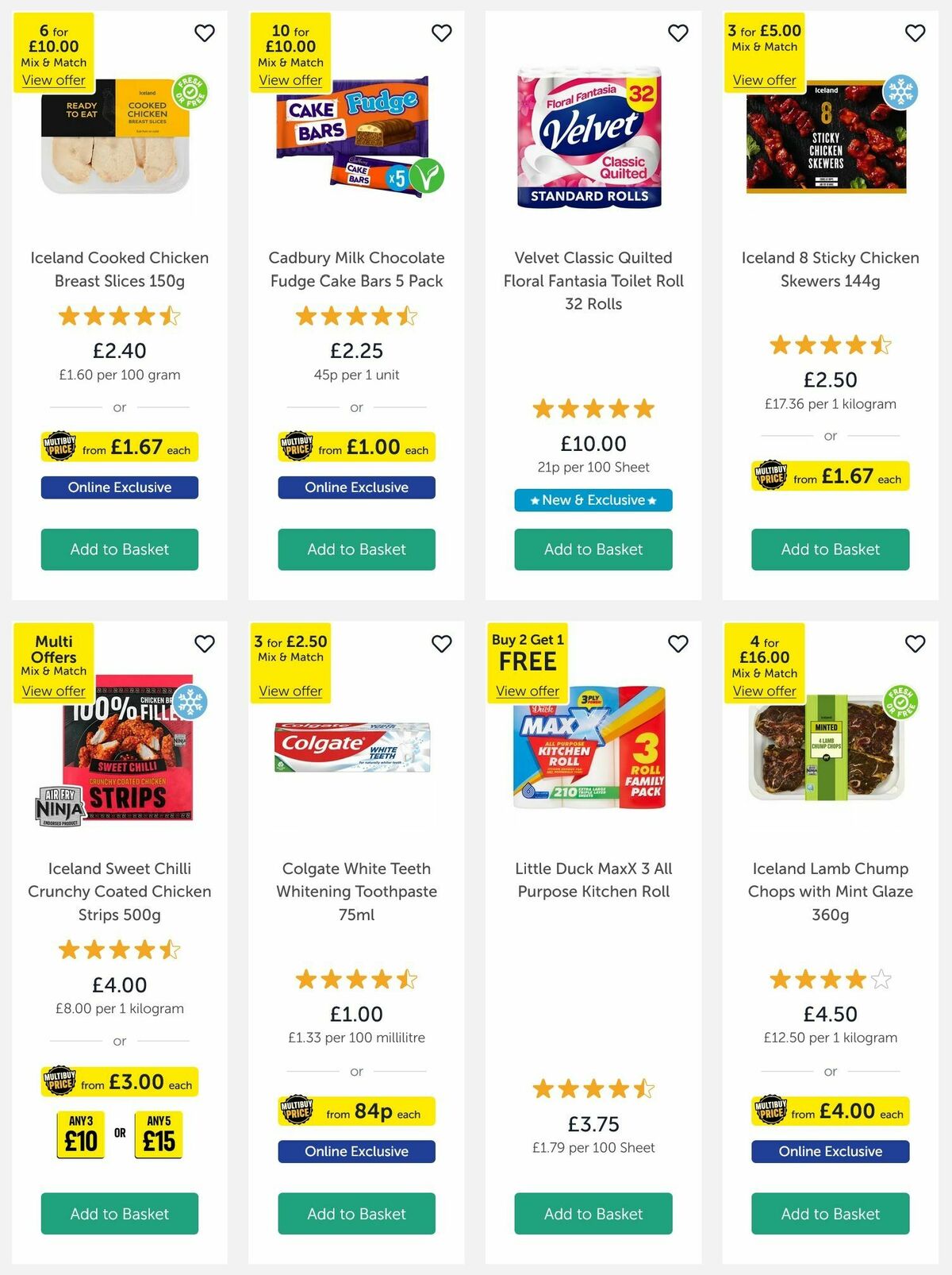 Iceland Offers from 28 August