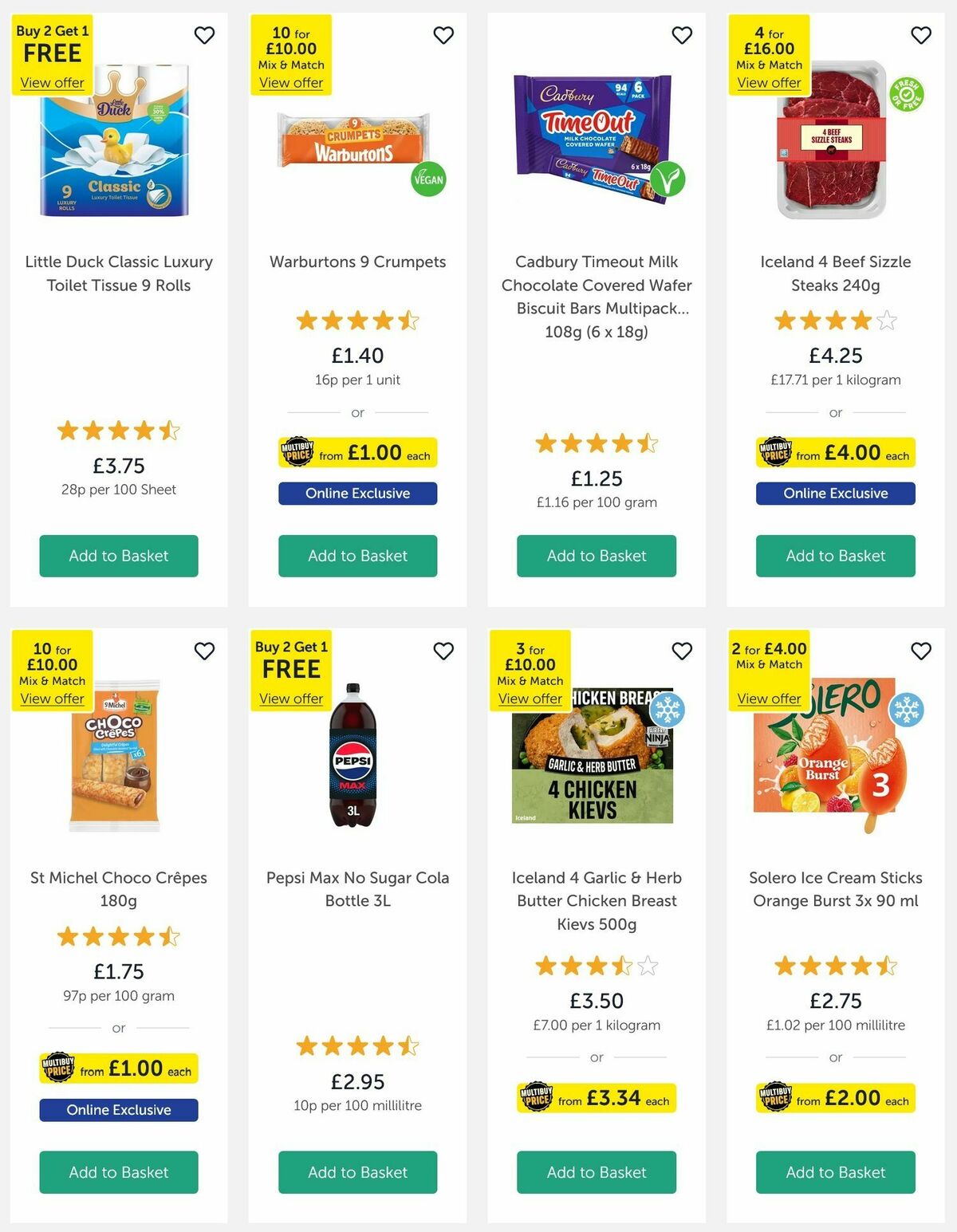 Iceland Offers from 28 August