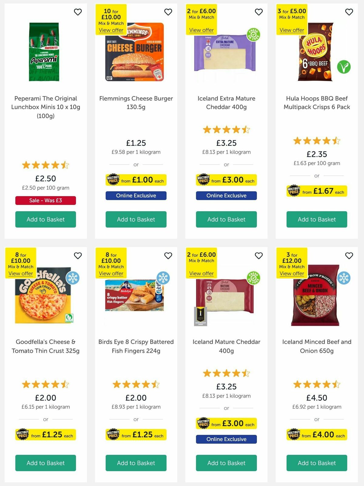 Iceland Offers from 19 September