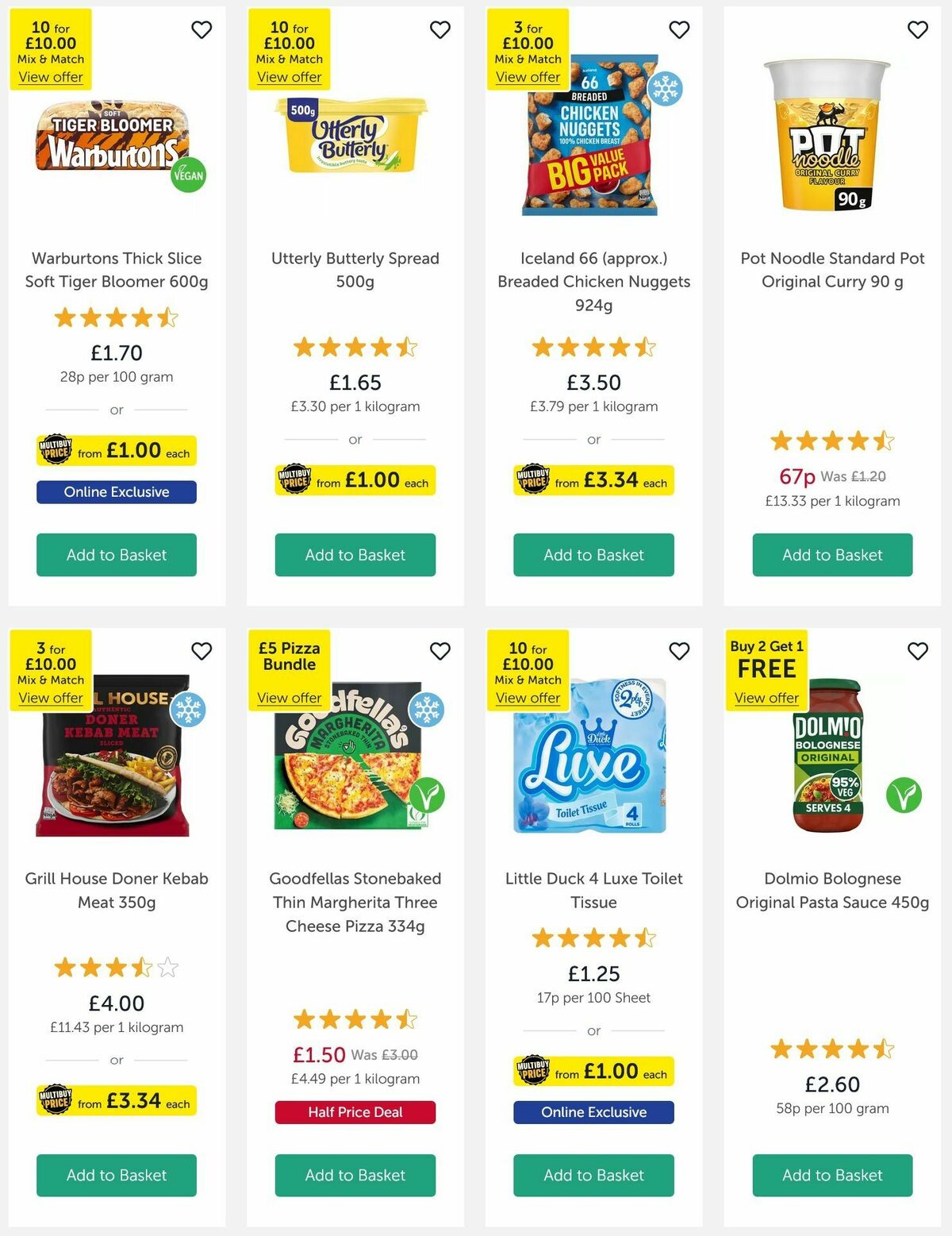 Iceland Offers from 19 September