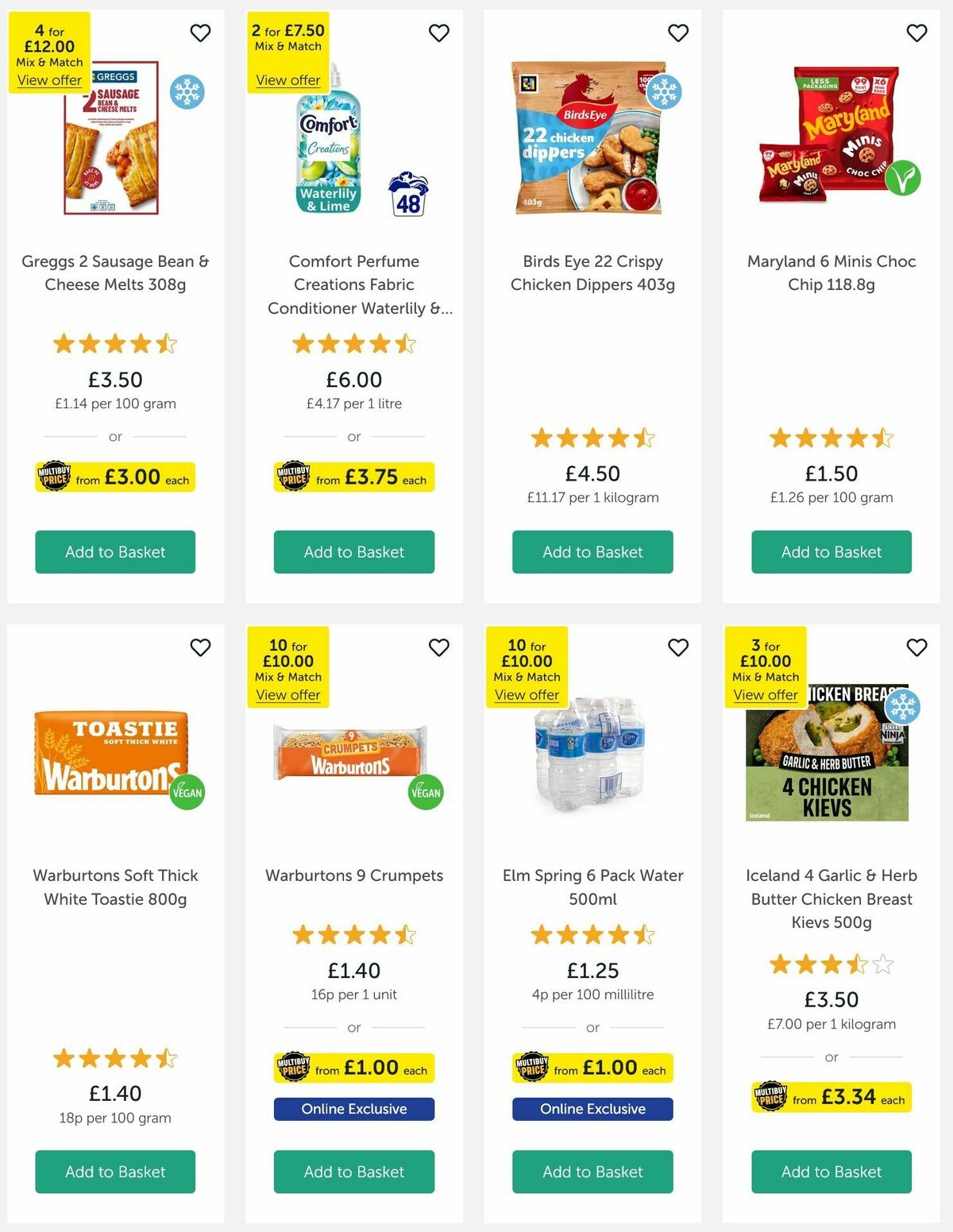 Iceland Offers from 19 September