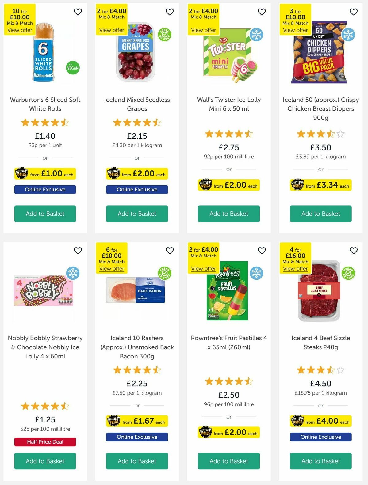 Iceland Offers from 19 September