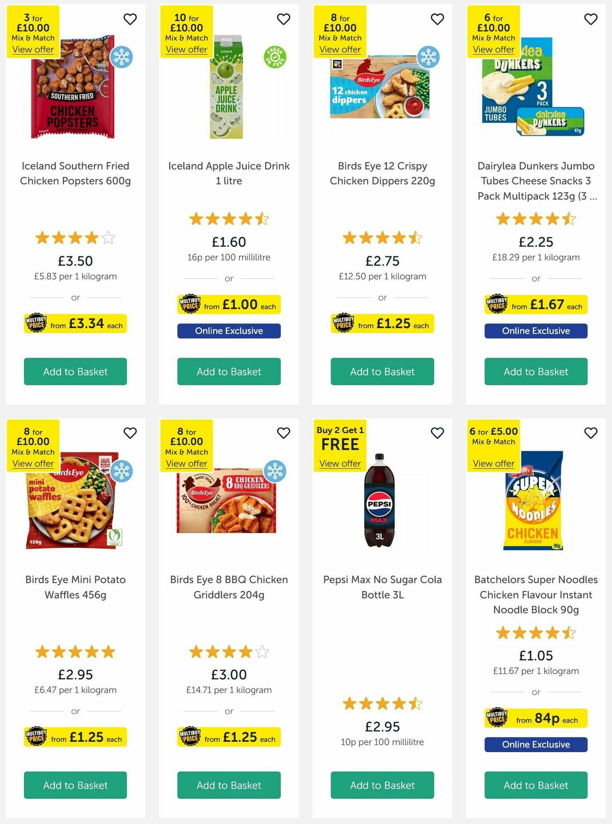 Iceland Offers from 19 September