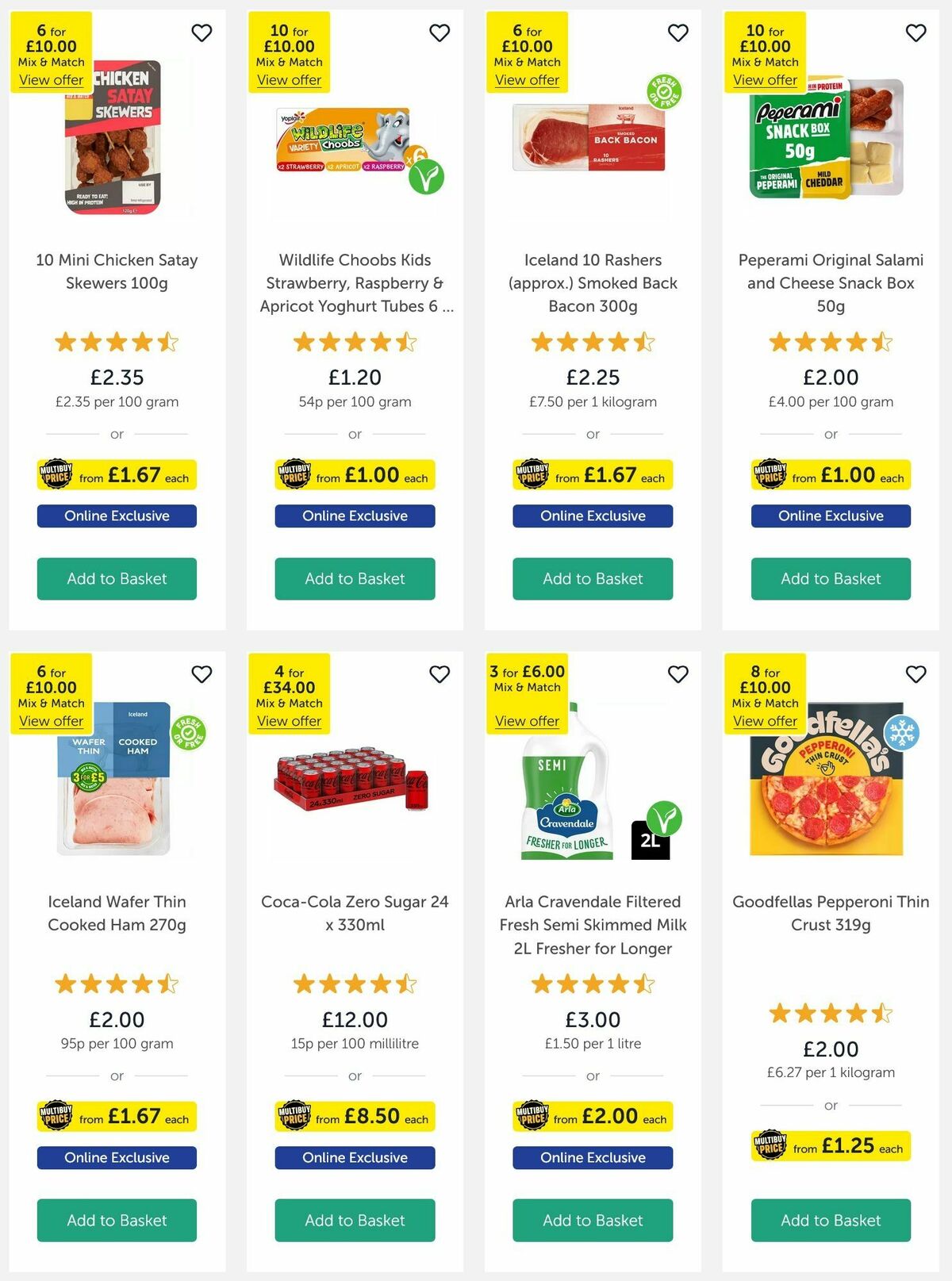 Iceland Offers from 19 September