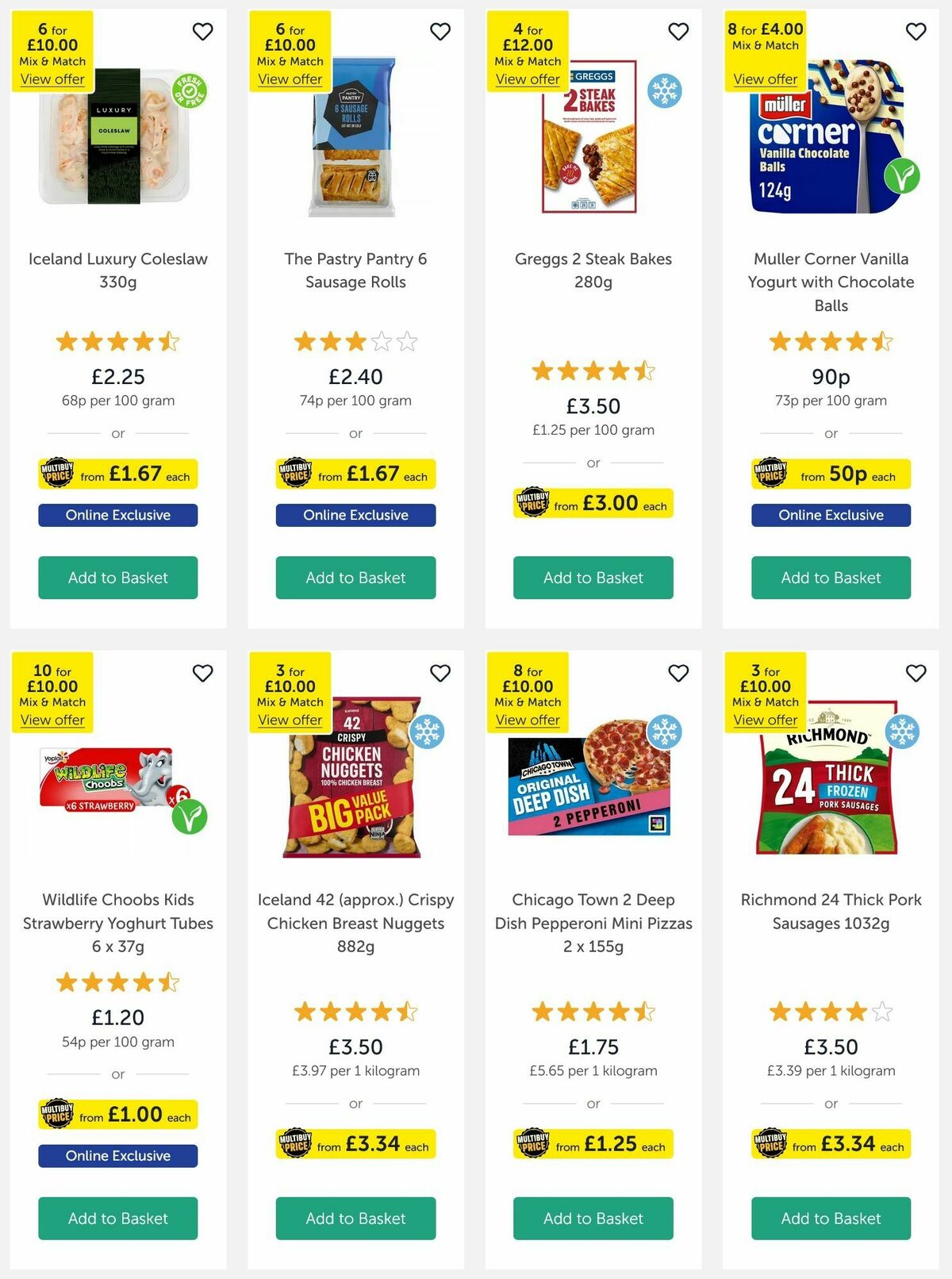 Iceland Offers from 19 September