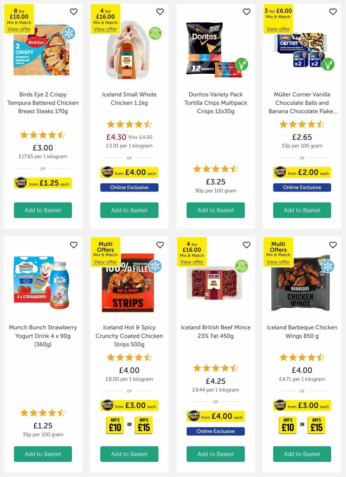 Iceland Offers from 26 September