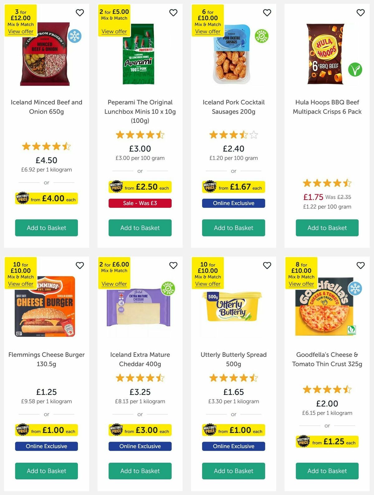 Iceland Offers from 26 September