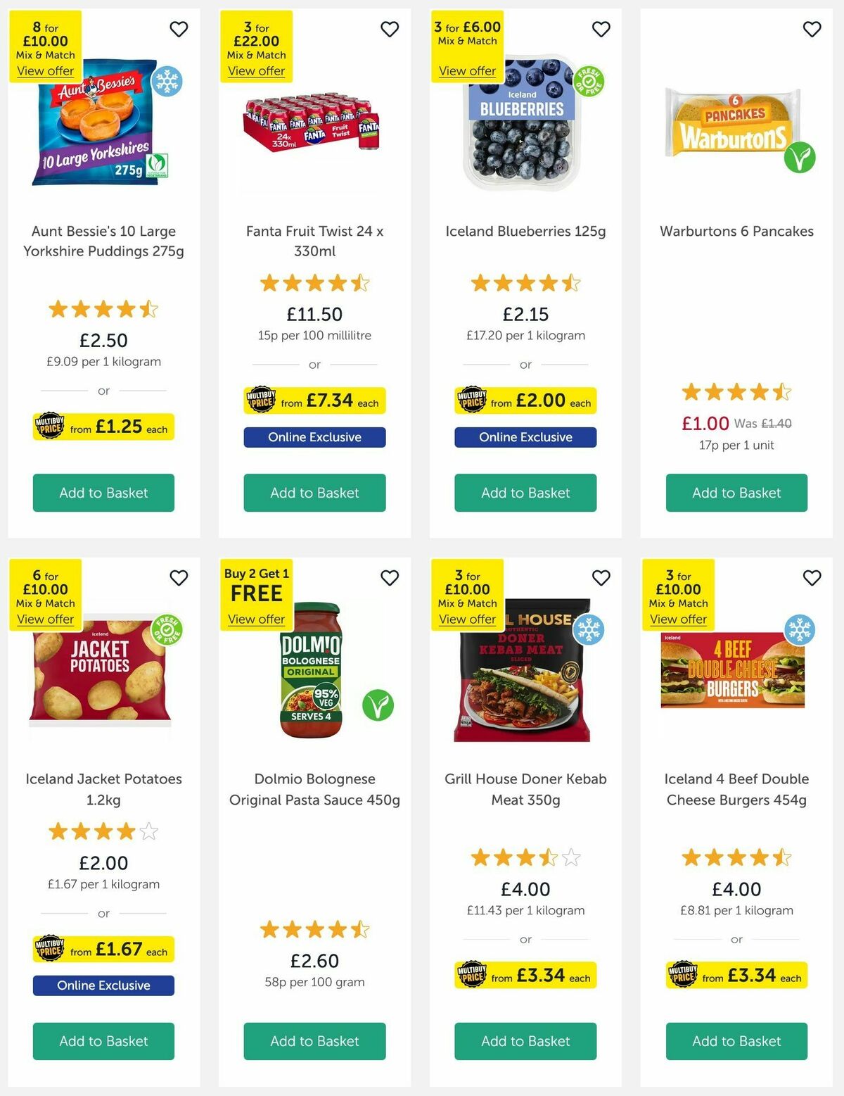 Iceland Offers from 26 September