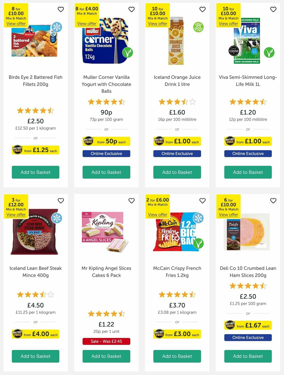 Iceland Offers from 26 September